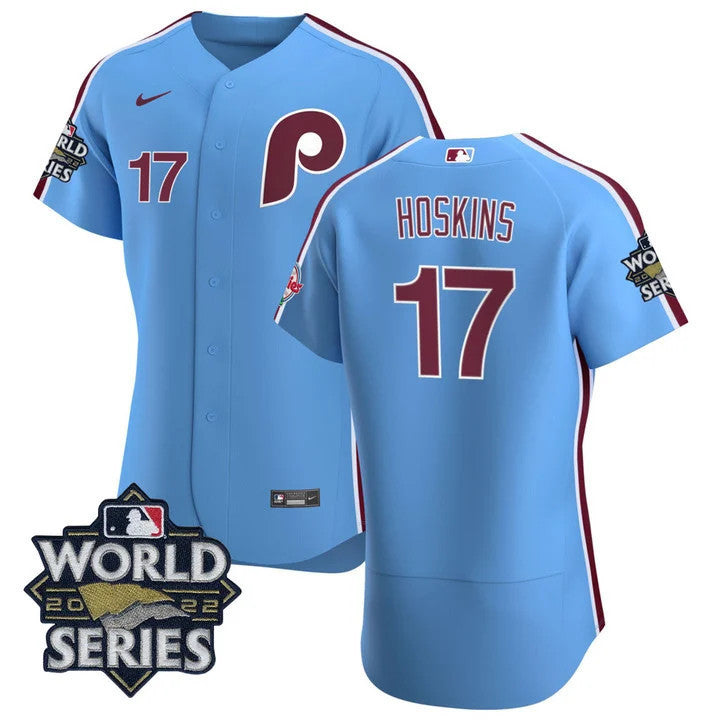 Men’s Philadelphia Cooperstown 2022 World Series Patch Jersey