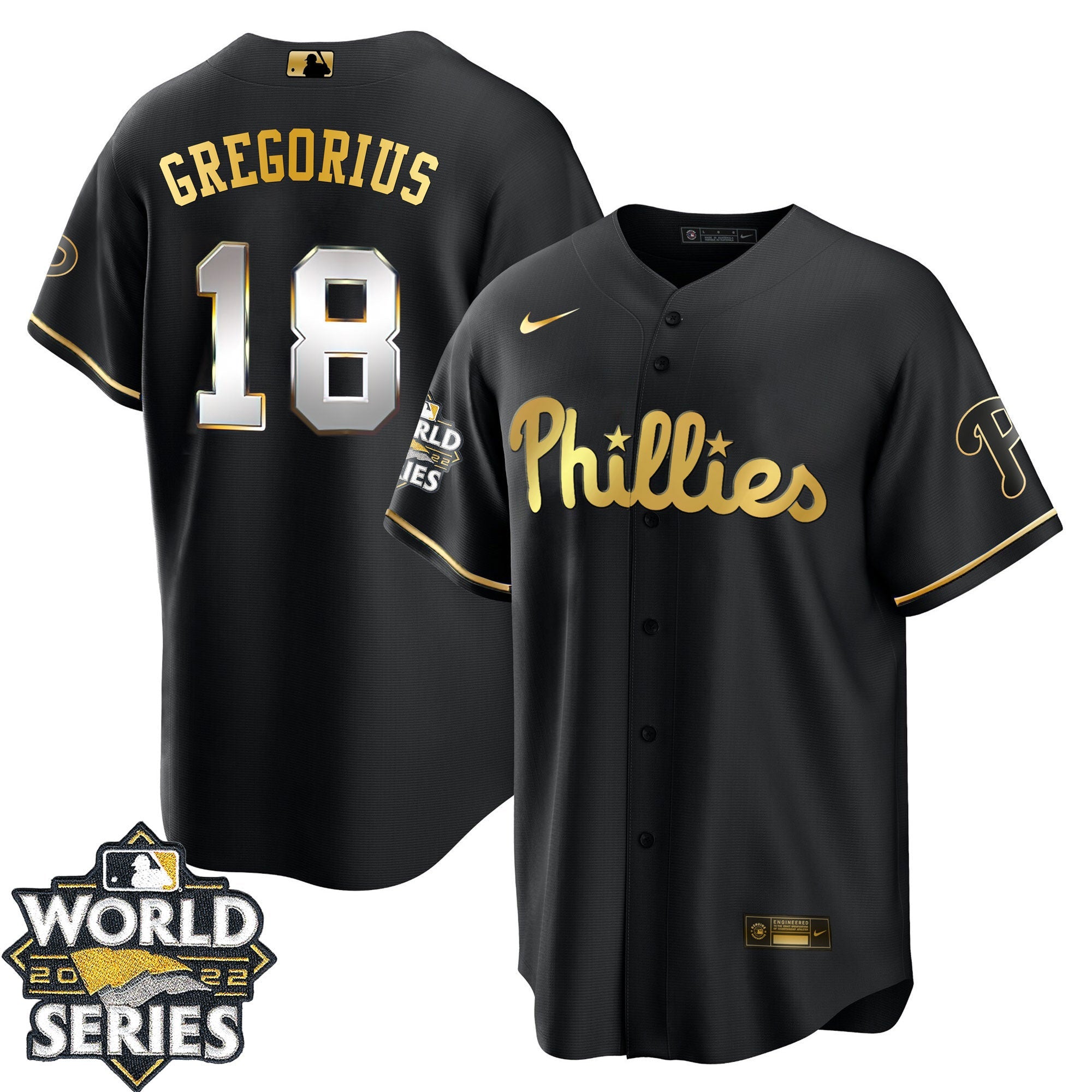 Youth’s Philadelphia Gold 2022 World Series Jersey Limited