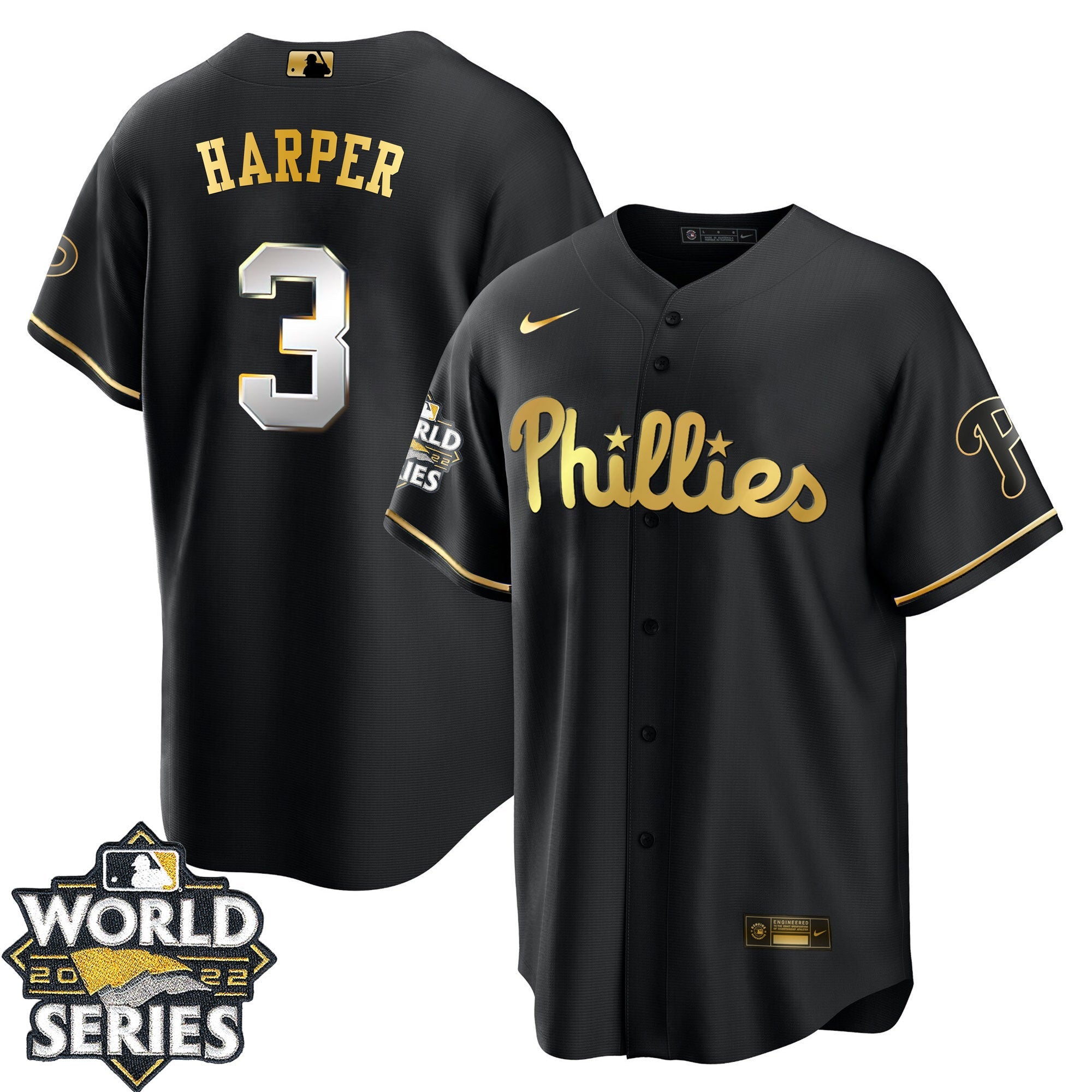 Youth’s Philadelphia Gold 2022 World Series Jersey Limited