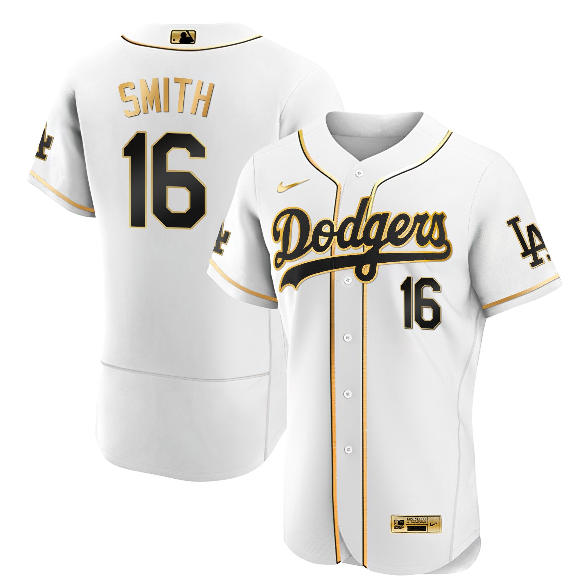 Men’s Los Angeles Black Limited & Gold Jersey