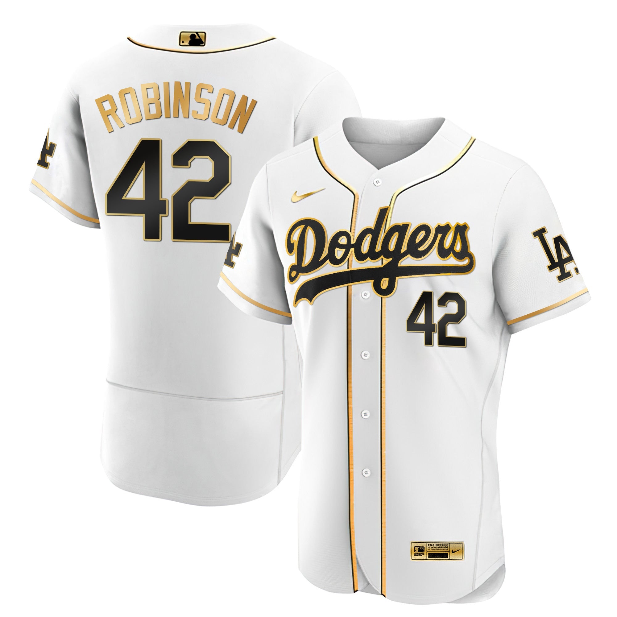 Men’s Los Angeles Black Limited & Gold Jersey