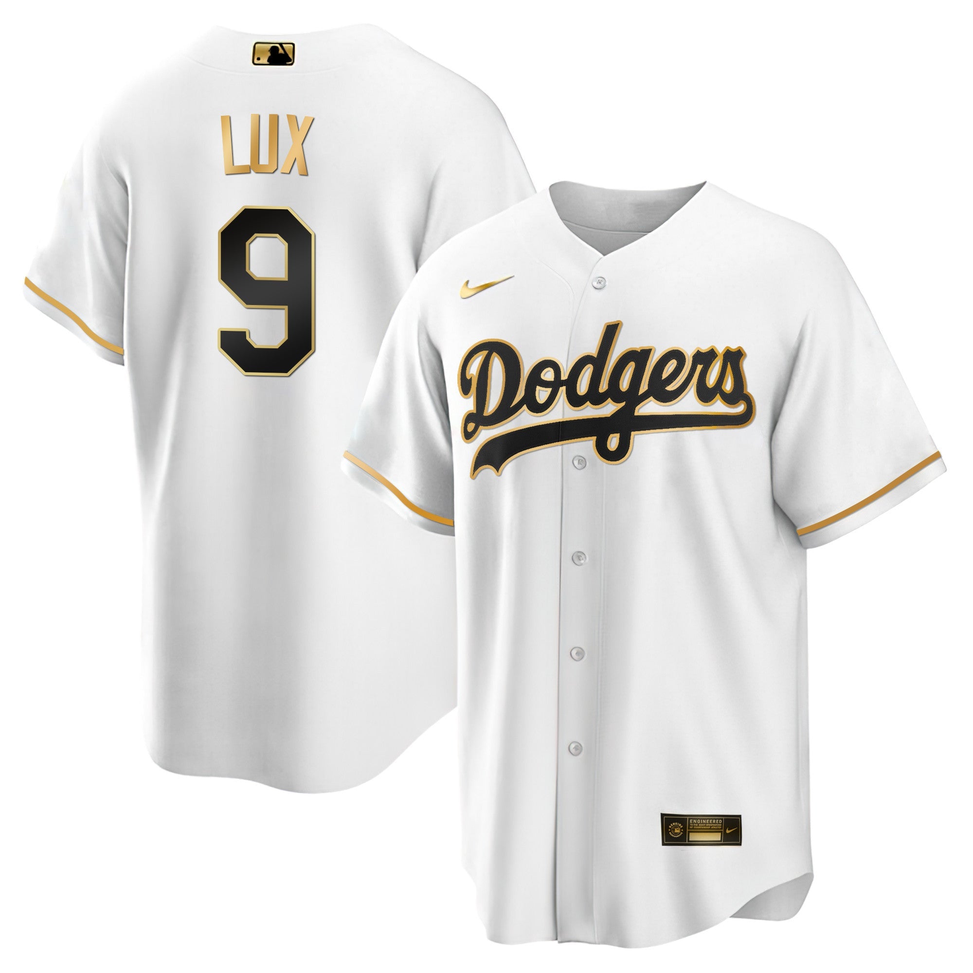Men’s Los Angeles Black Limited & Gold Jersey