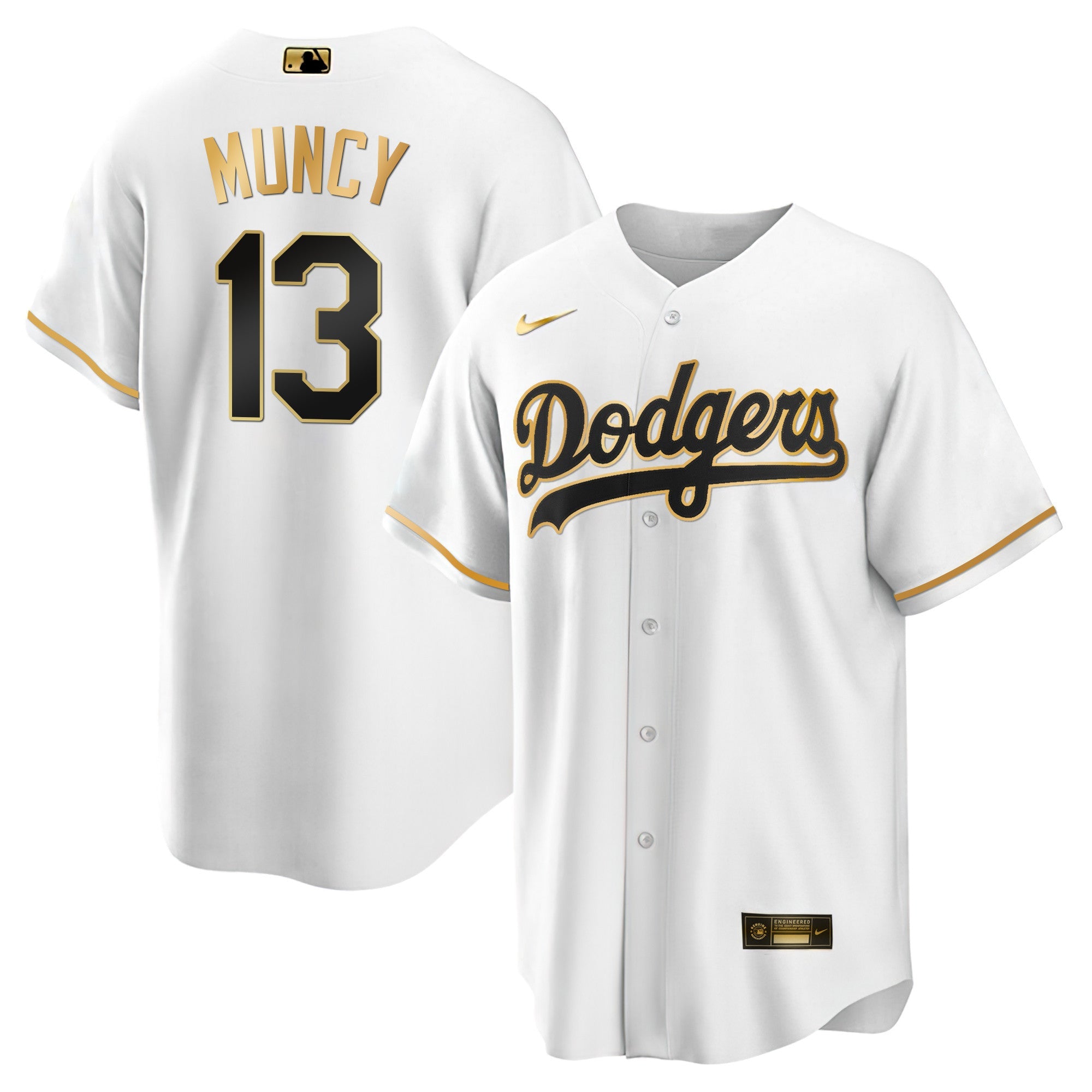 Men’s Los Angeles Black Limited & Gold Jersey