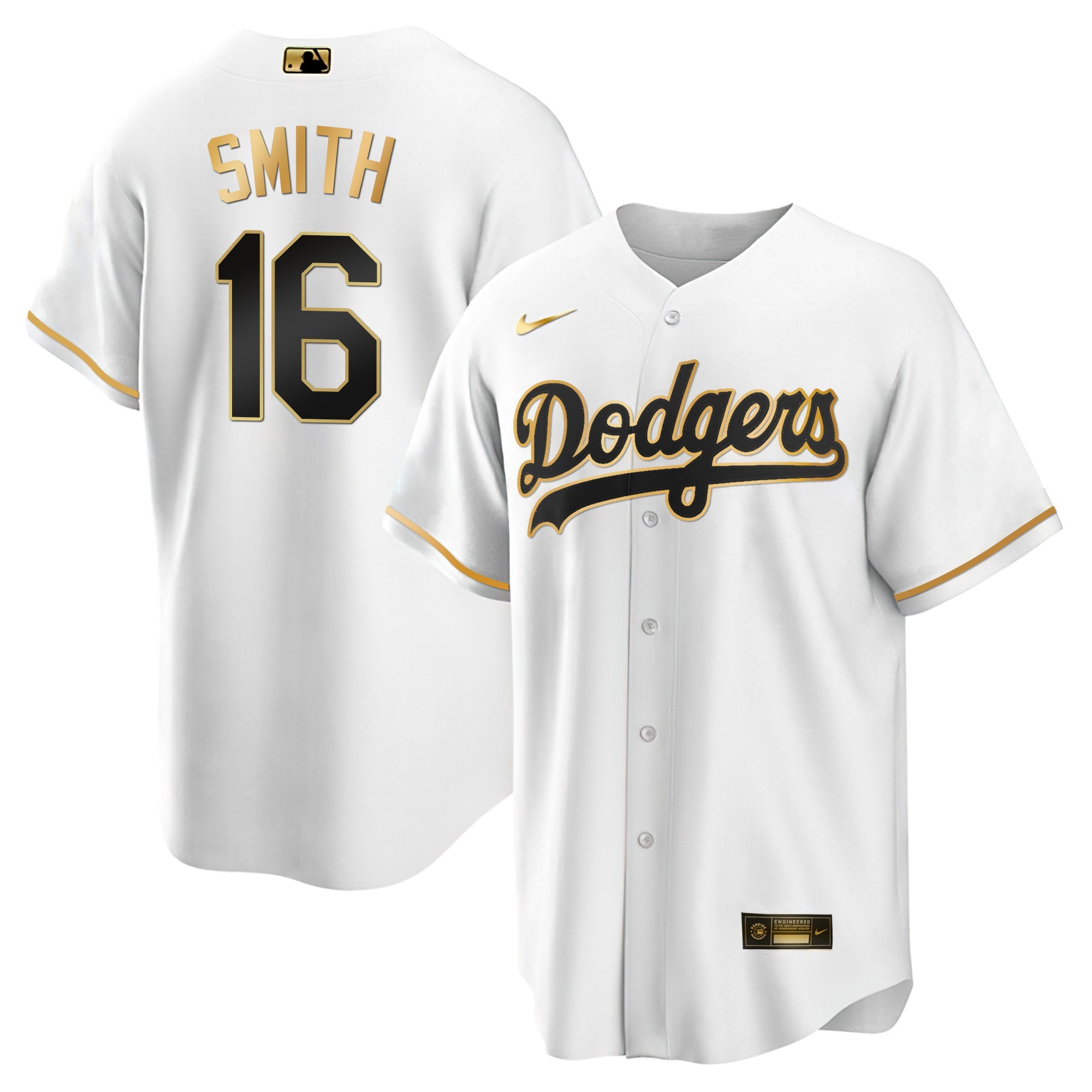 Men’s Los Angeles Black Limited & Gold Jersey