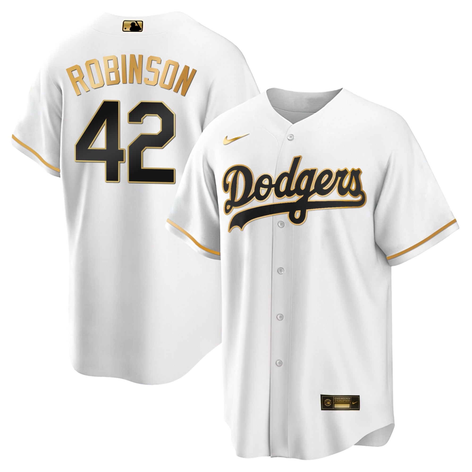 Men’s Los Angeles Black Limited & Gold Jersey