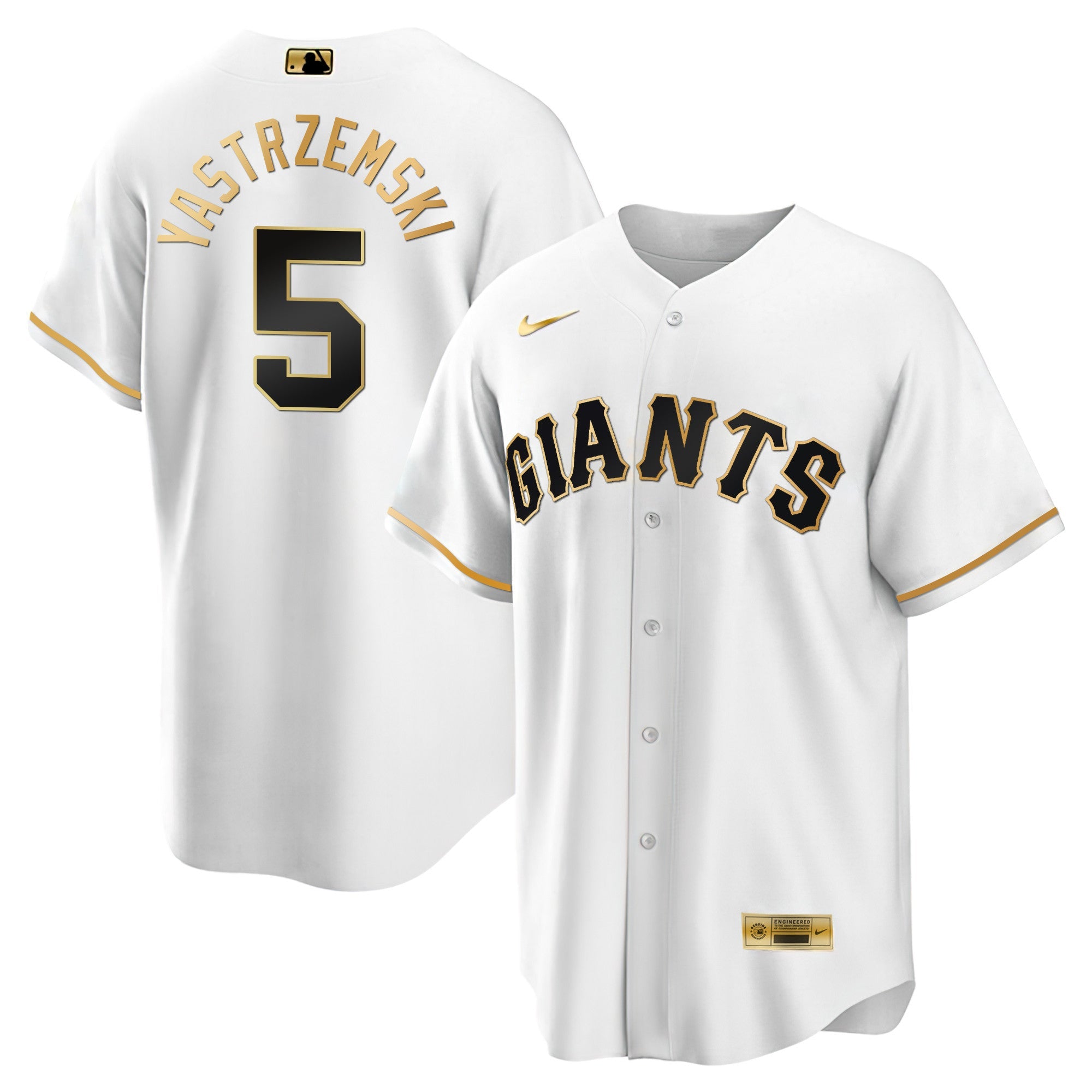Men’s San Francisco Black Limited & Gold Jersey