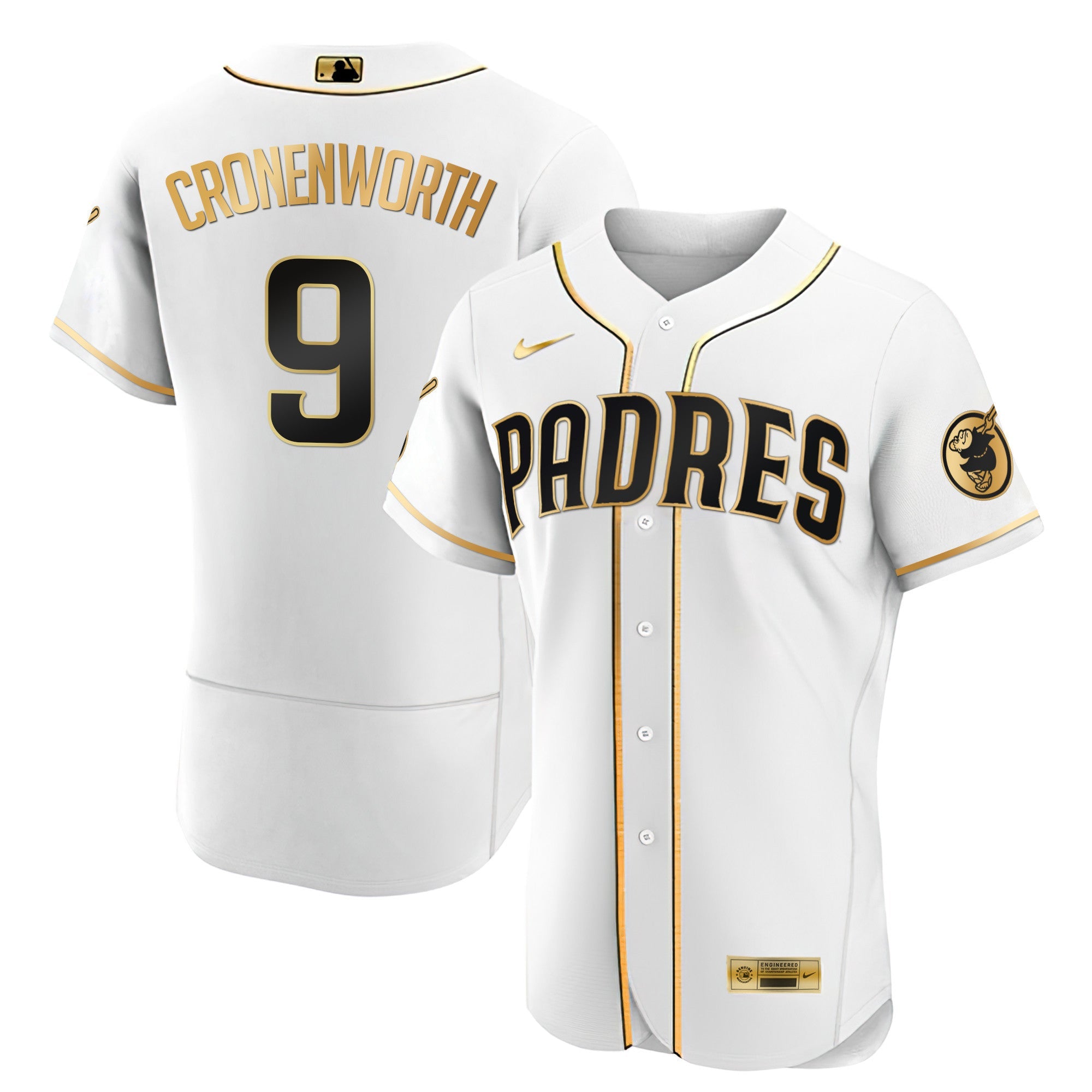 Men’s San Diego Black Limited & Gold Jersey