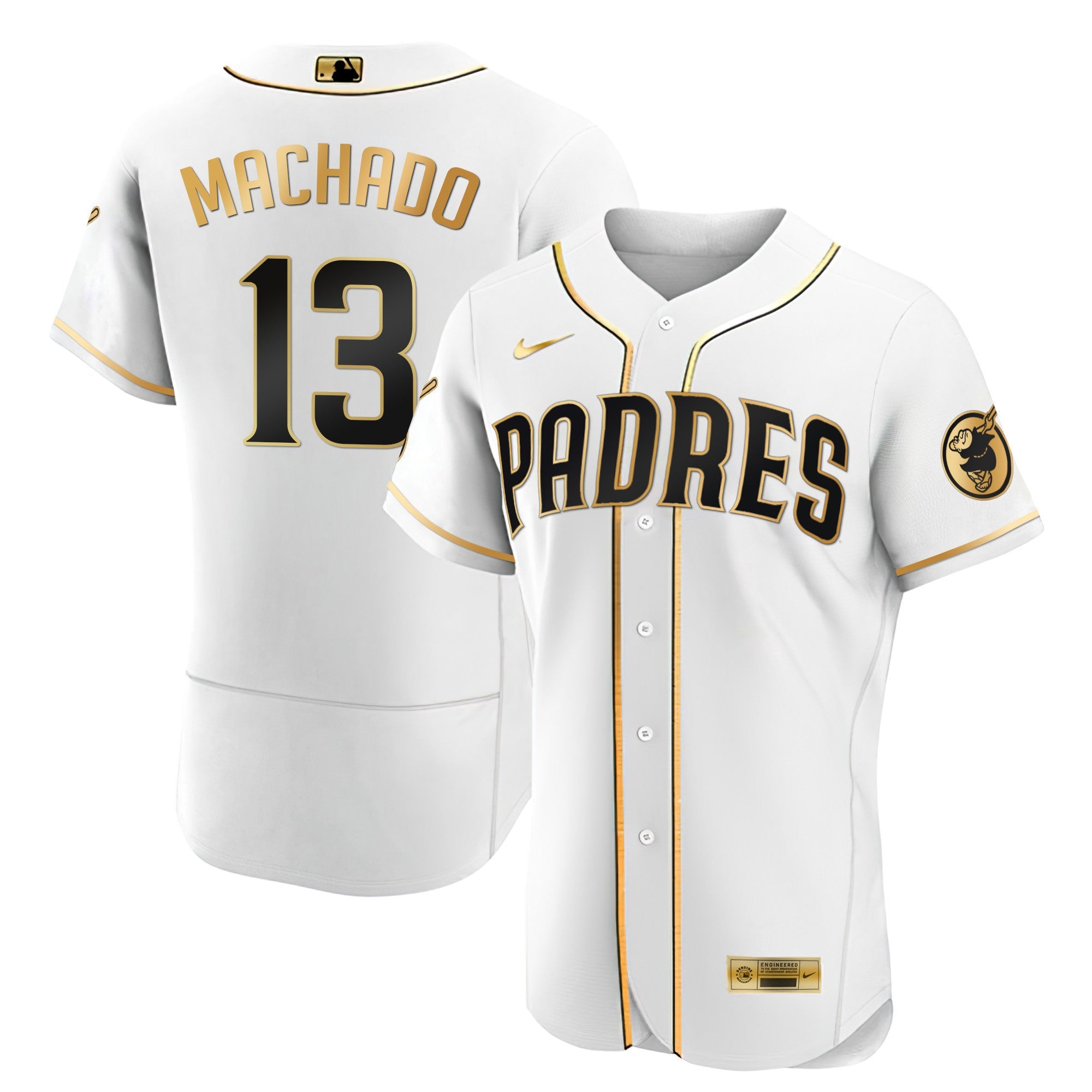 Men’s San Diego Black Limited & Gold Jersey
