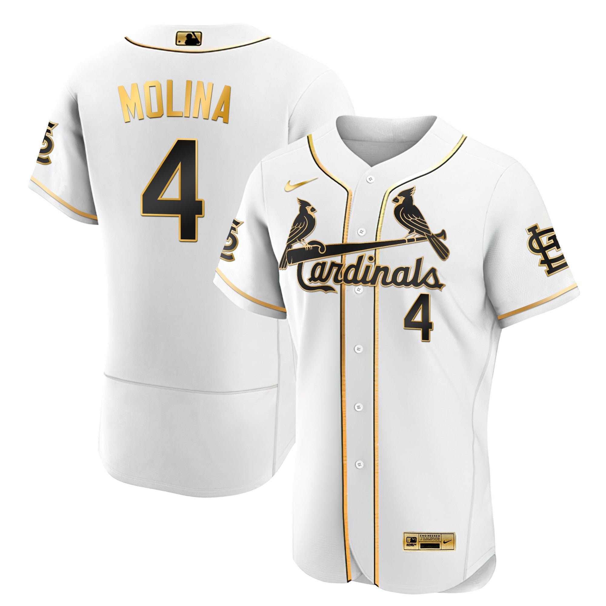 Men’s St. Louis Black Limited & Gold Jersey
