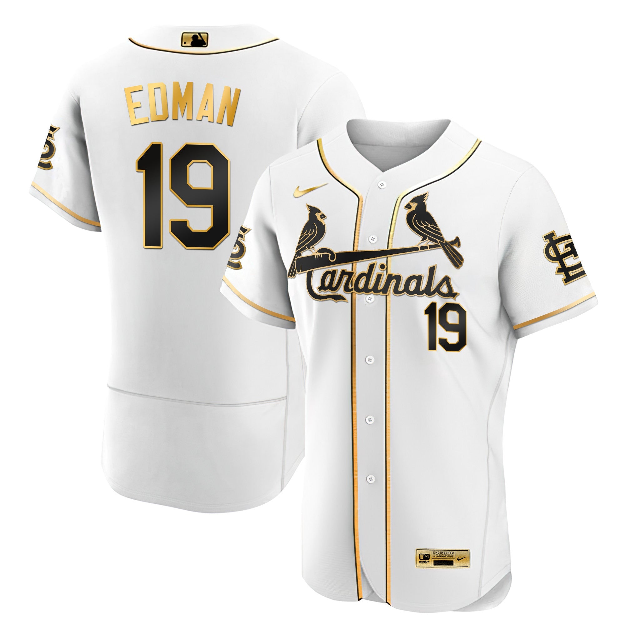 Men’s St. Louis Black Limited & Gold Jersey