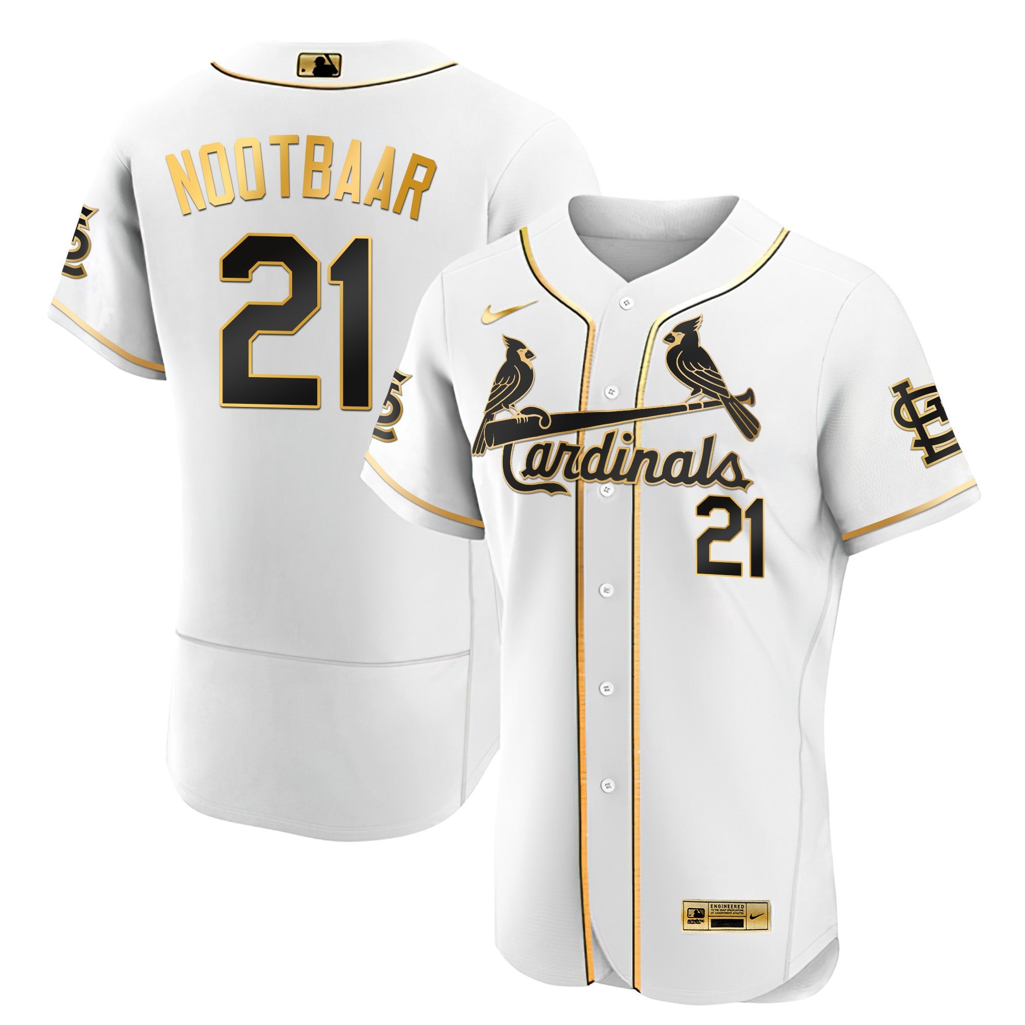 Men’s St. Louis Black Limited & Gold Jersey