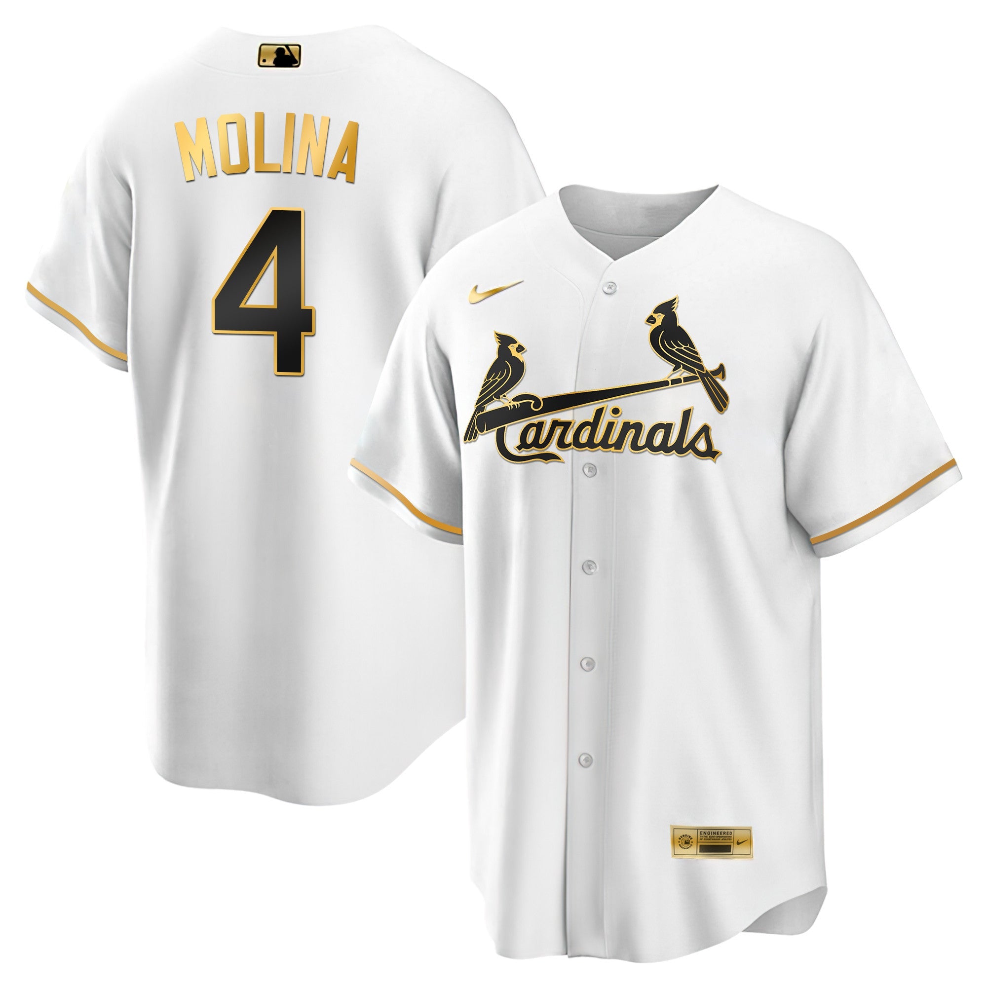 Men’s St. Louis Black Limited & Gold Jersey