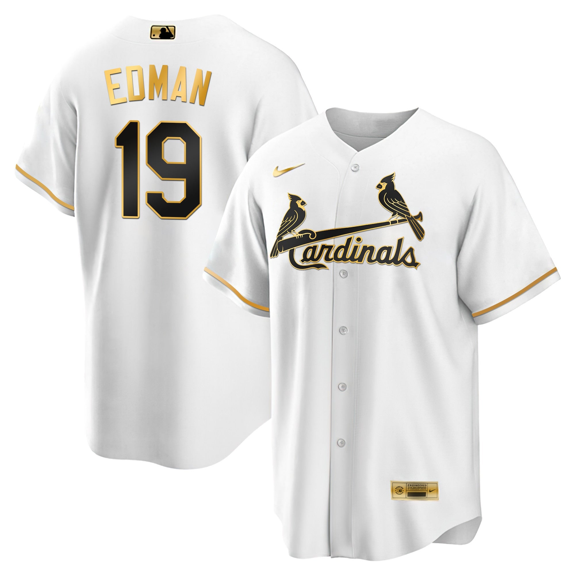 Men’s St. Louis Black Limited & Gold Jersey