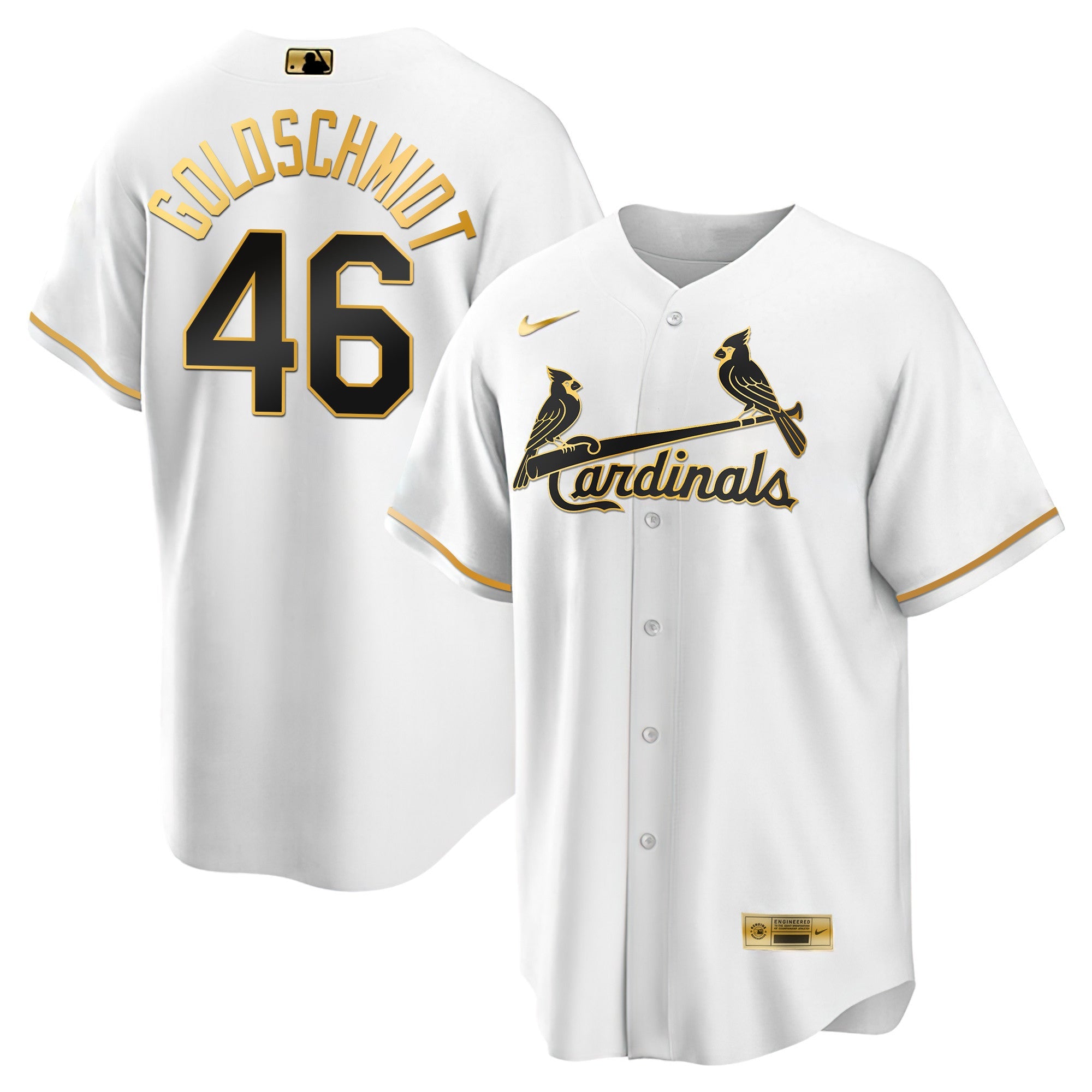 Men’s St. Louis Black Limited & Gold Jersey