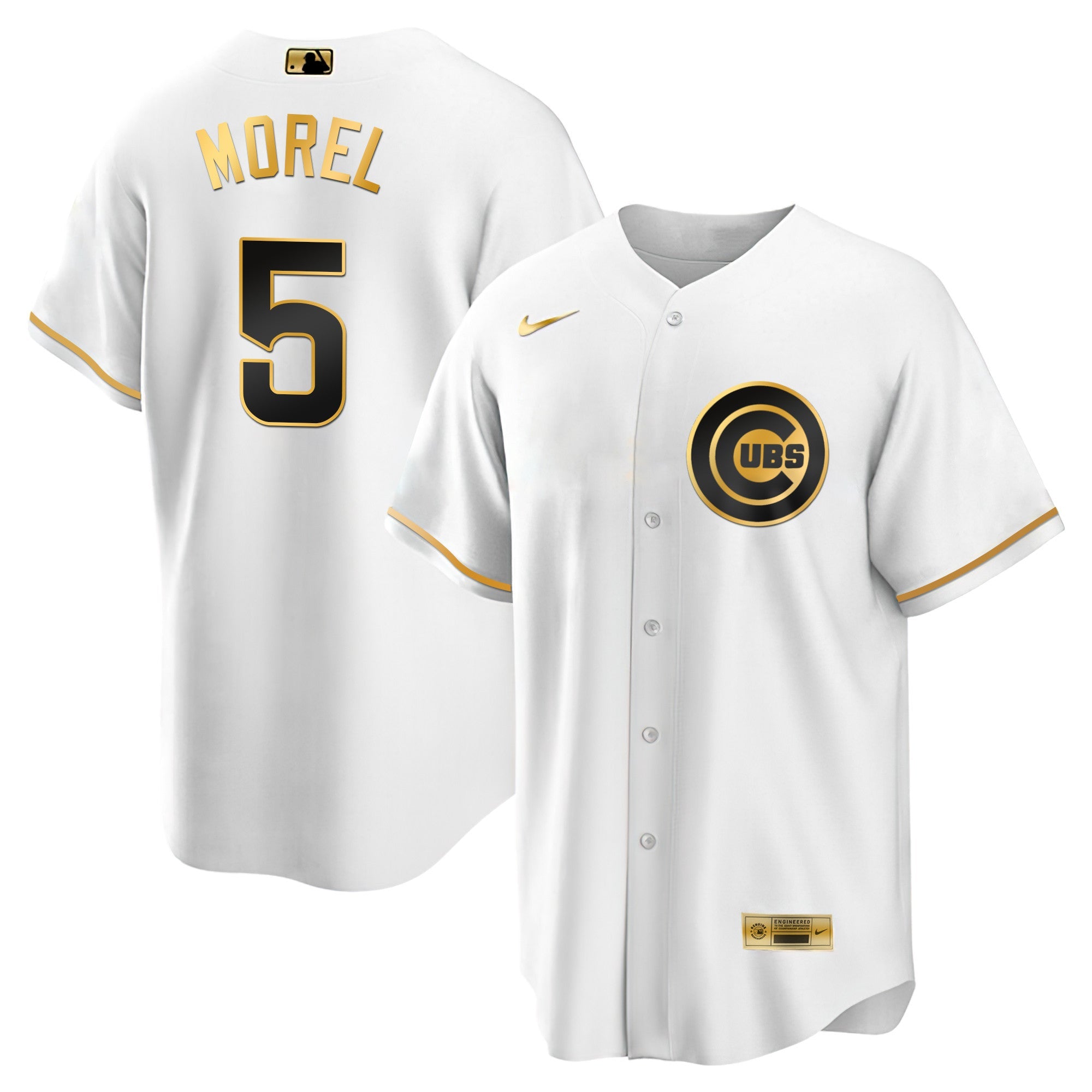 Men’s Chicago Black Limited & Gold Jersey