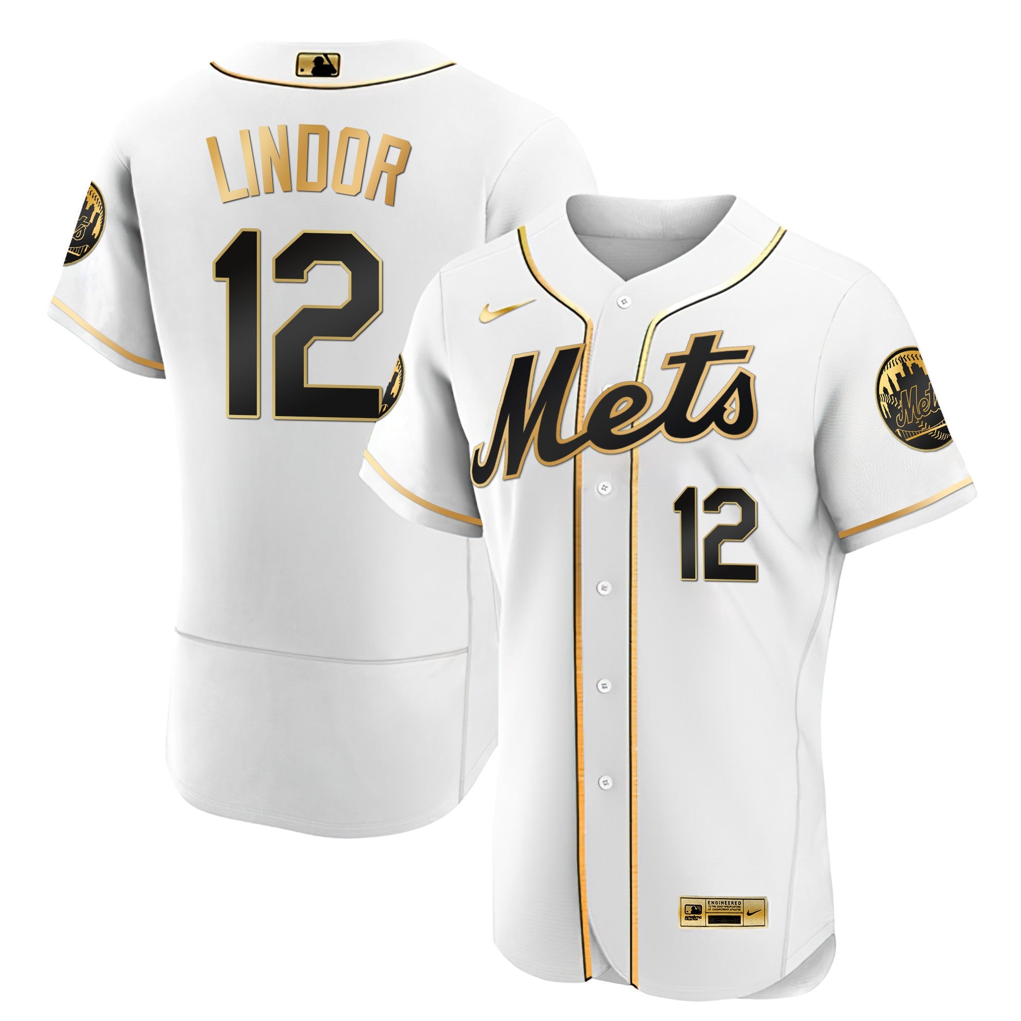 Men’s New York Black Limited & Gold Jersey