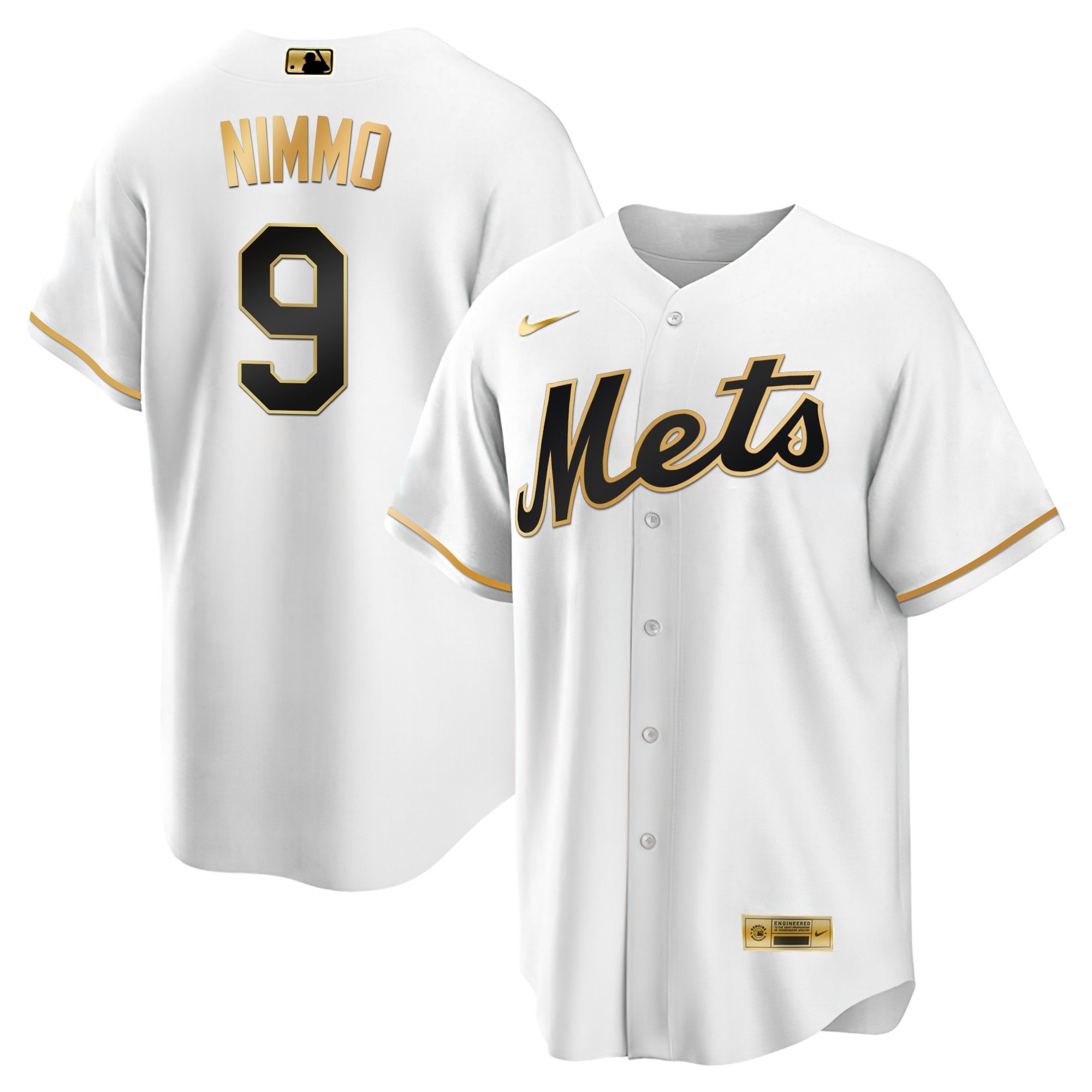 Men’s New York Black Limited & Gold Jersey