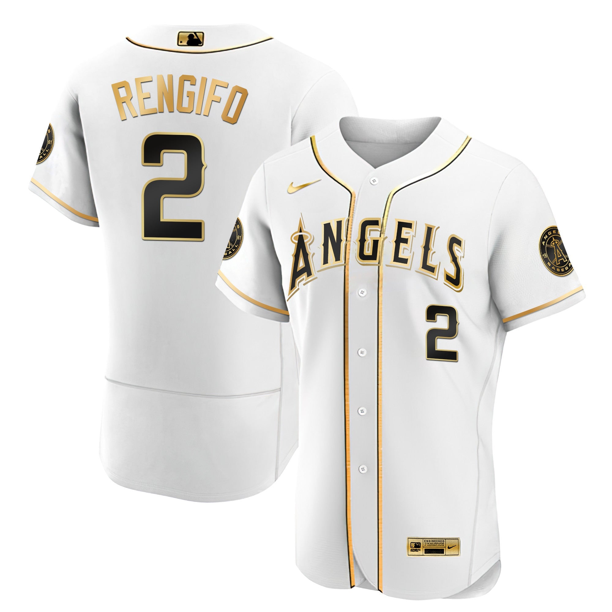 Men’s Los Angeles Black Limited & Gold Jersey