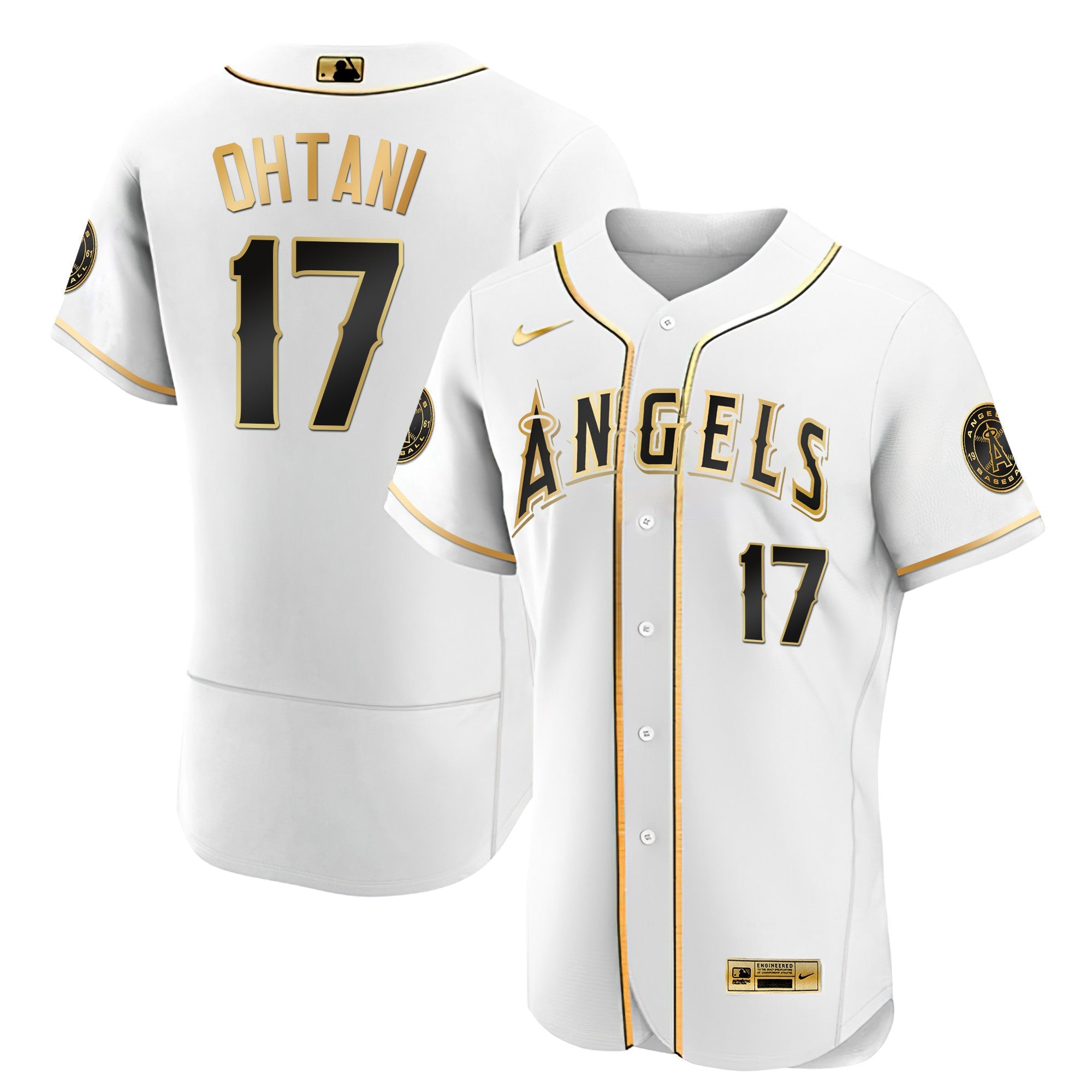 Men’s Los Angeles Black Limited & Gold Jersey