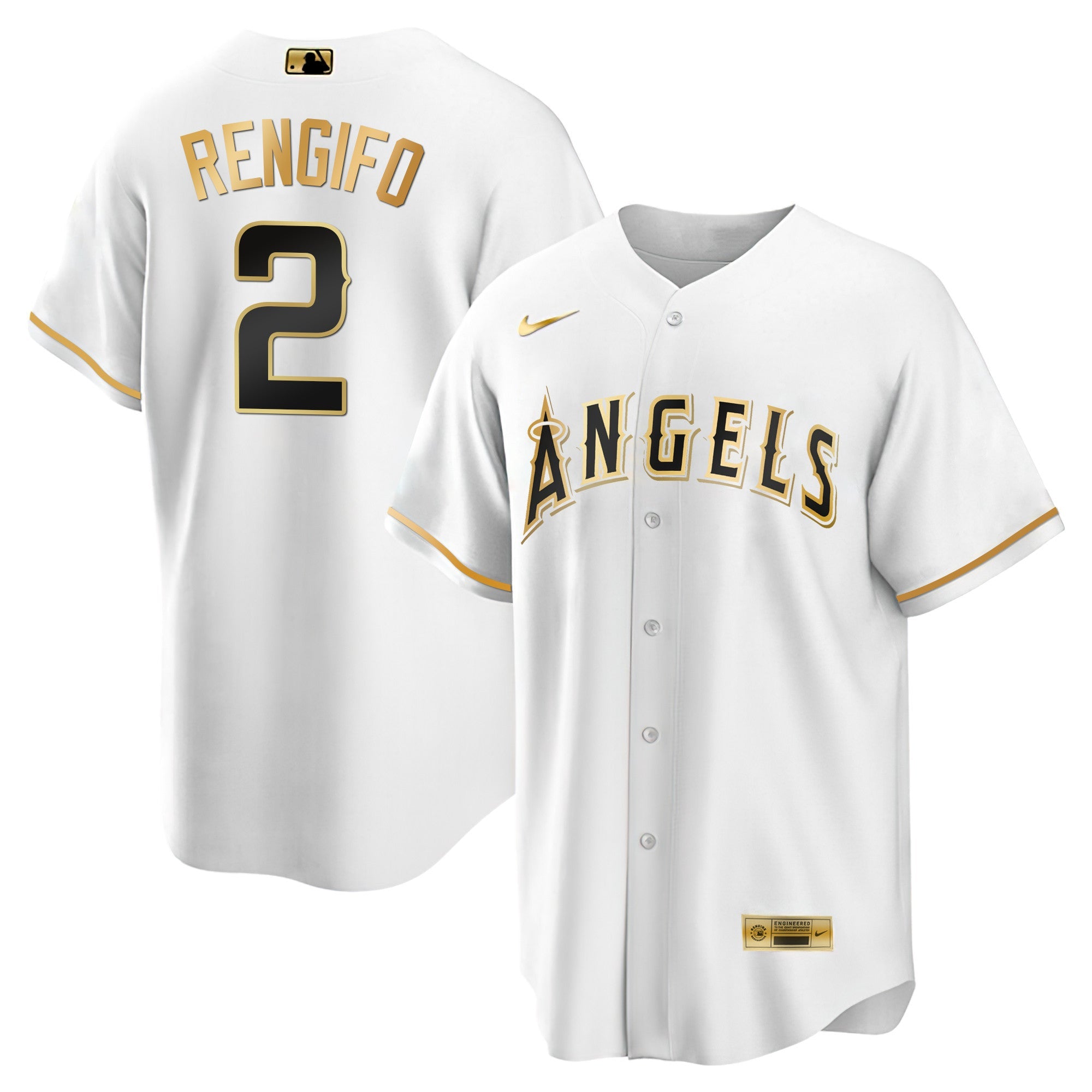 Men’s Los Angeles Black Limited & Gold Jersey