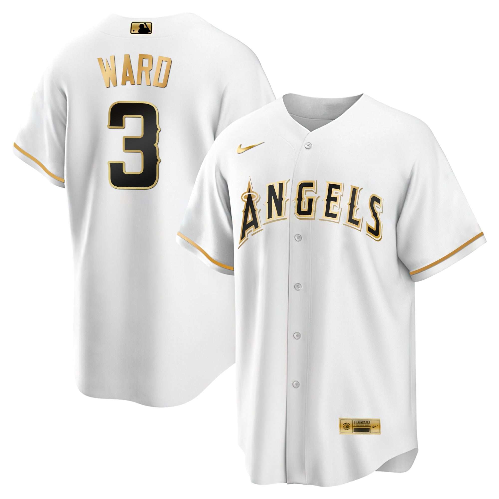Men’s Los Angeles Black Limited & Gold Jersey