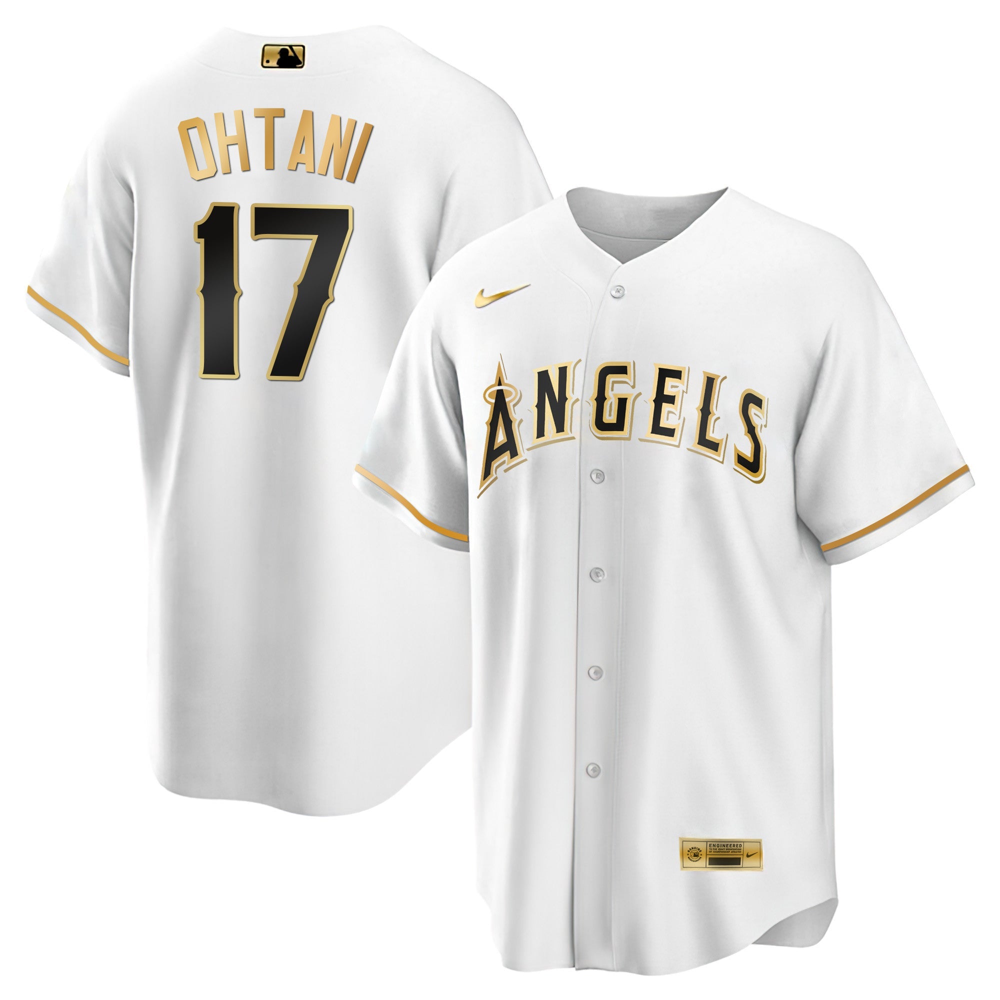 Men’s Los Angeles Black Limited & Gold Jersey