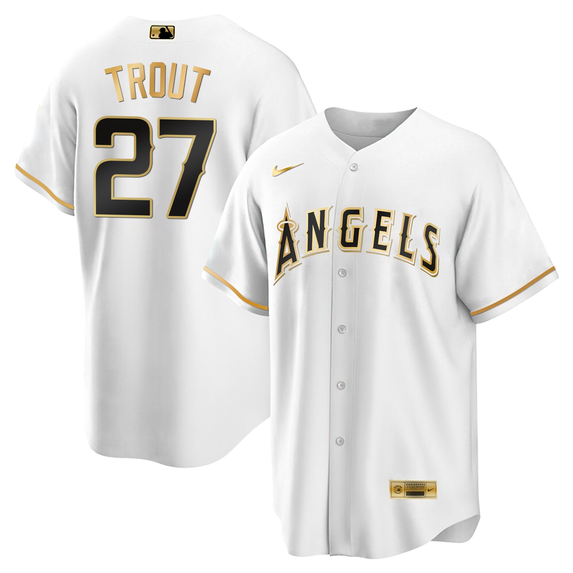Men’s Los Angeles Black Limited & Gold Jersey