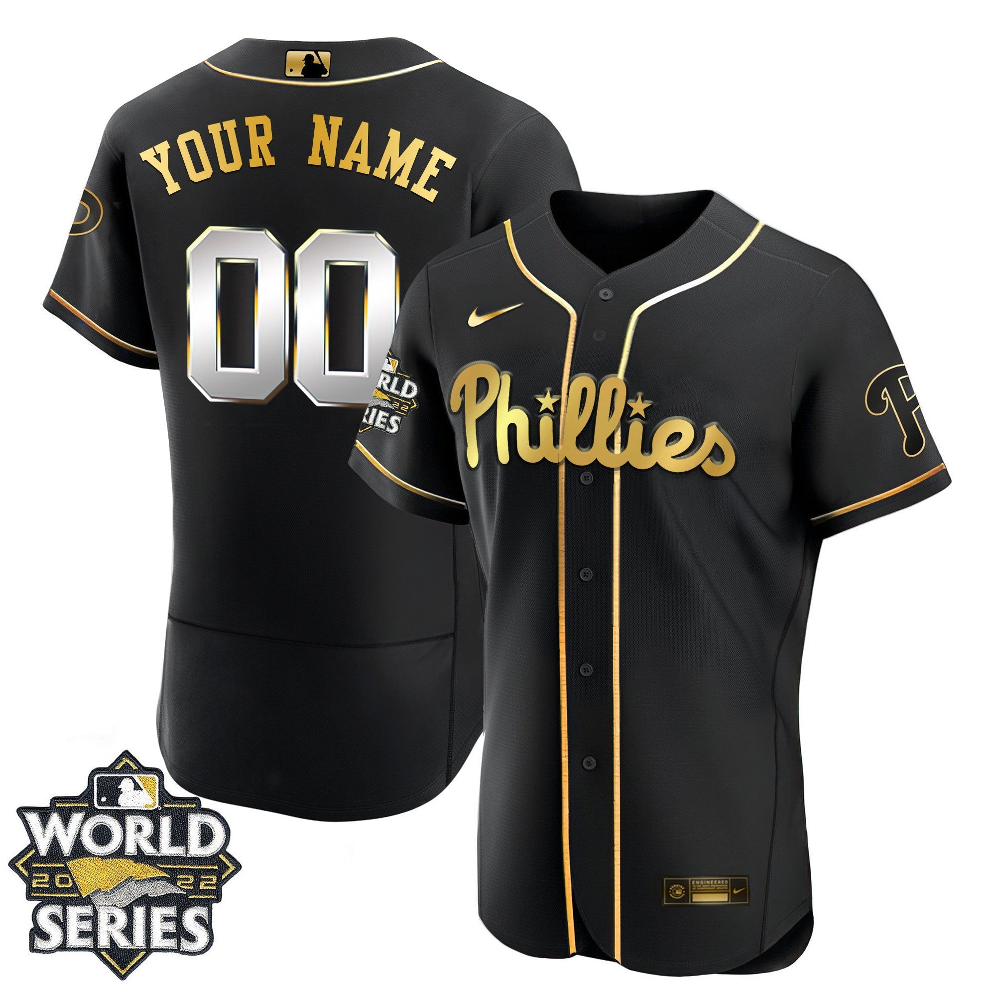 Philadelphia 2022 World Series Custom Jersey