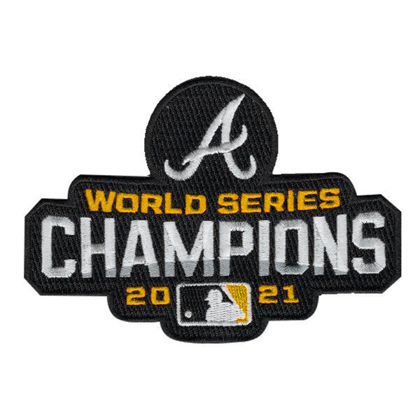 Atlanta World Series Champion White Gold Flex Base Jersey 2021 – Stitched