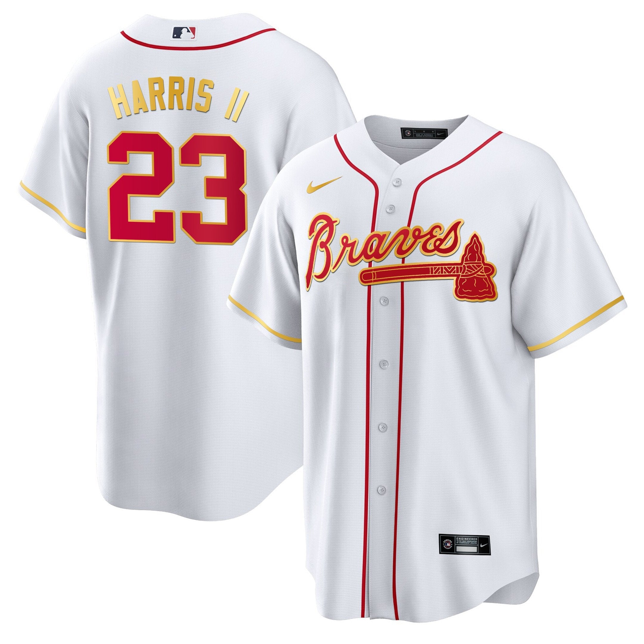 Men’s Atlanta Gold Trim Jersey