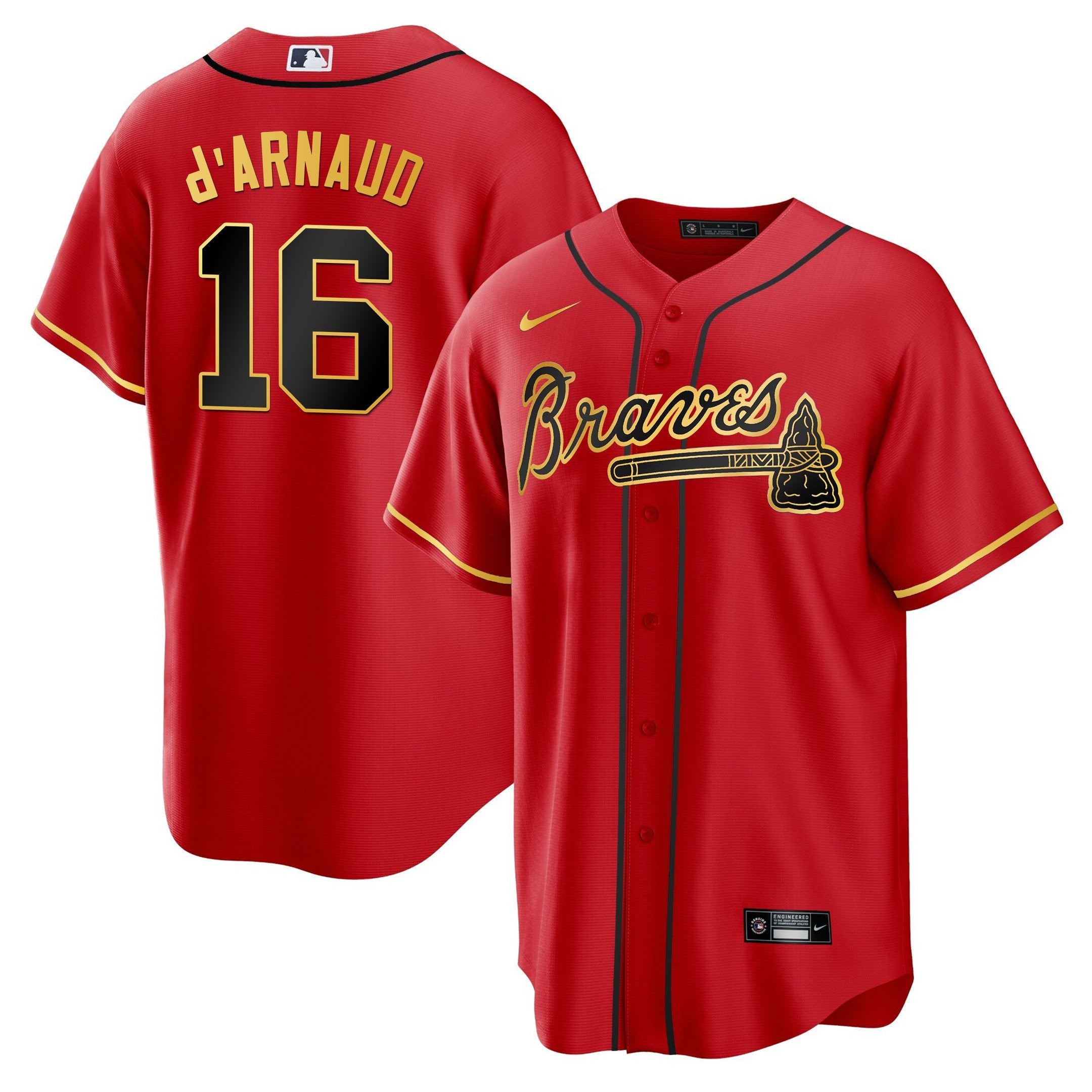 Men’s Atlanta Gold Trim Jersey