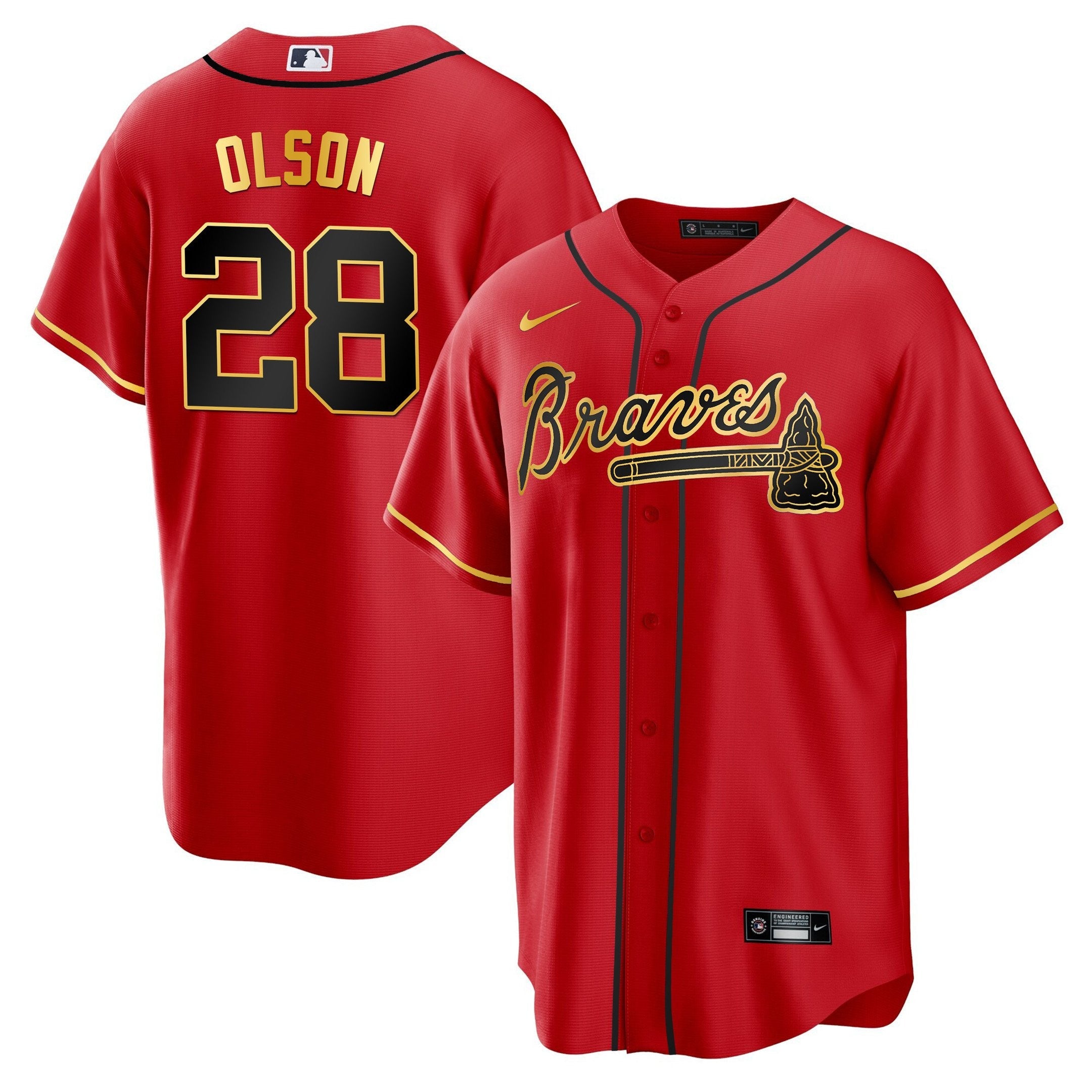 Men’s Atlanta Gold Trim Jersey