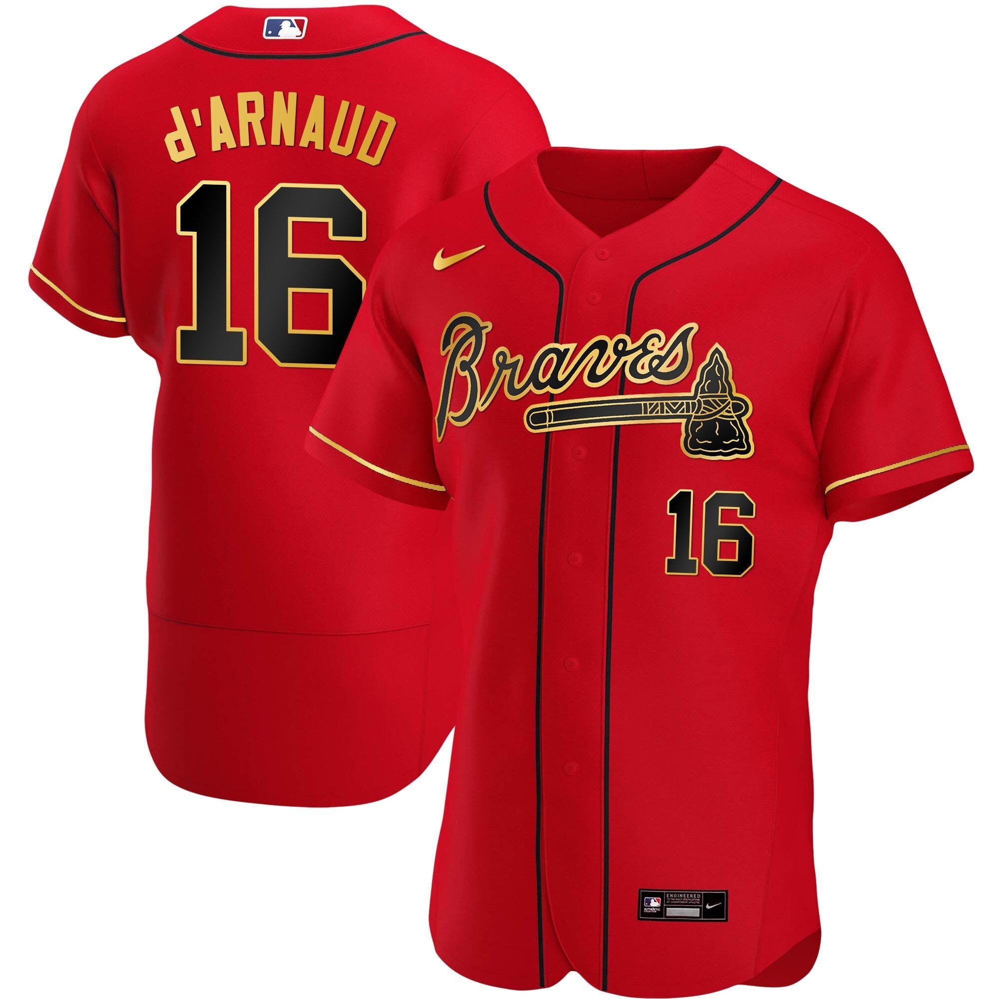 Men’s Atlanta Gold Trim Jersey