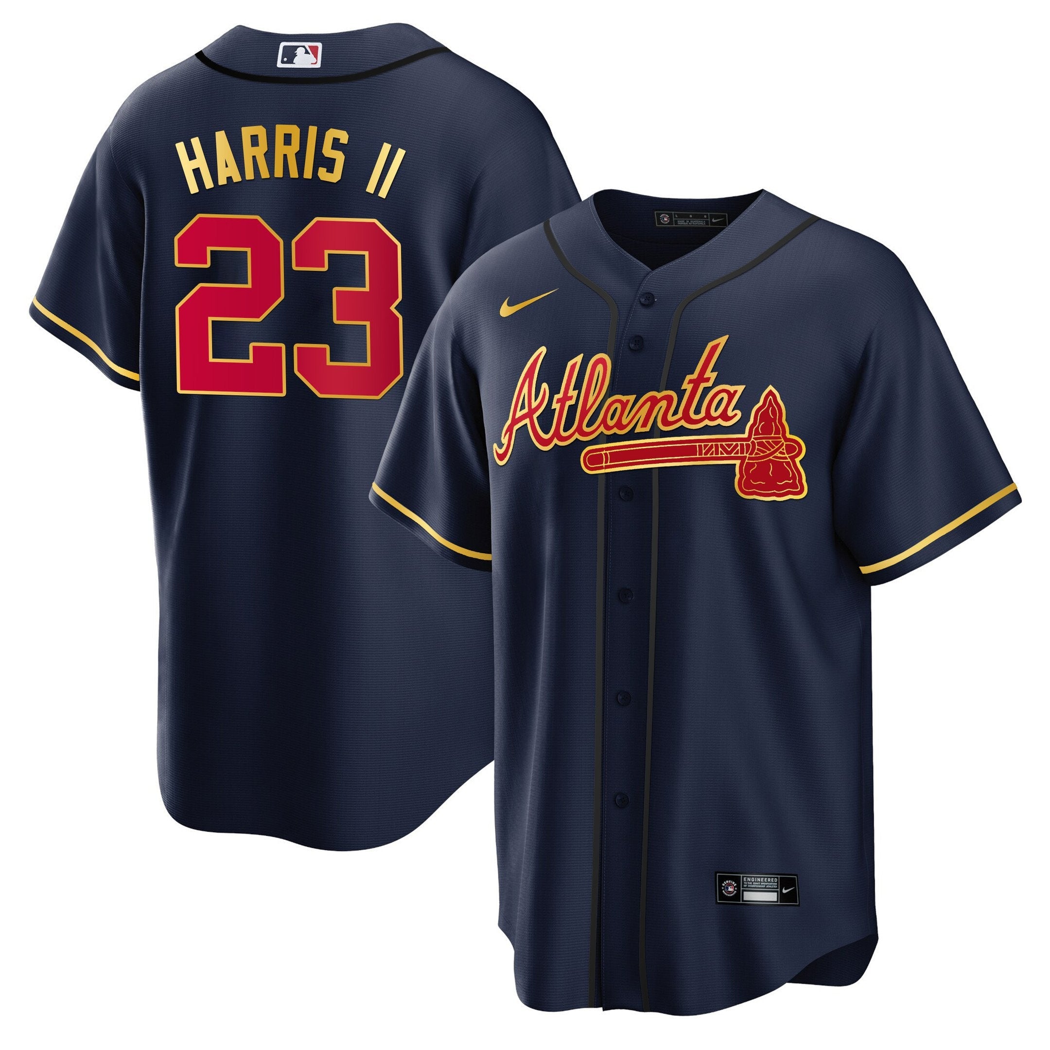 Men’s Atlanta Gold Trim Jersey