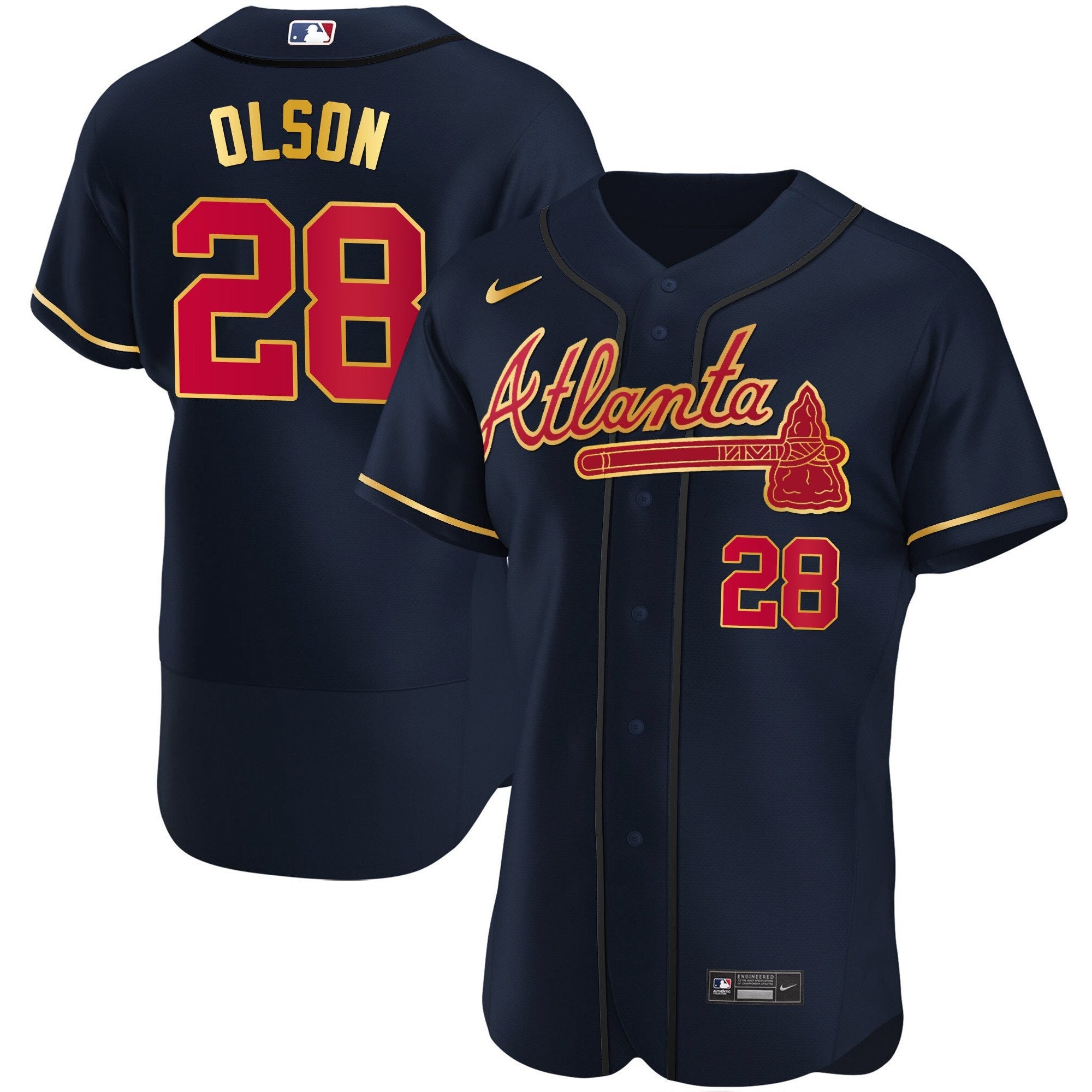 Men’s Atlanta Gold Trim Jersey