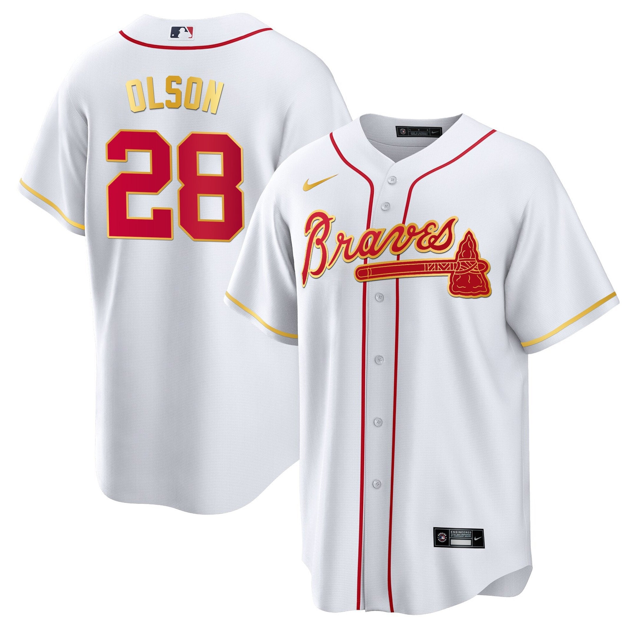 Men’s Atlanta Gold Trim Jersey