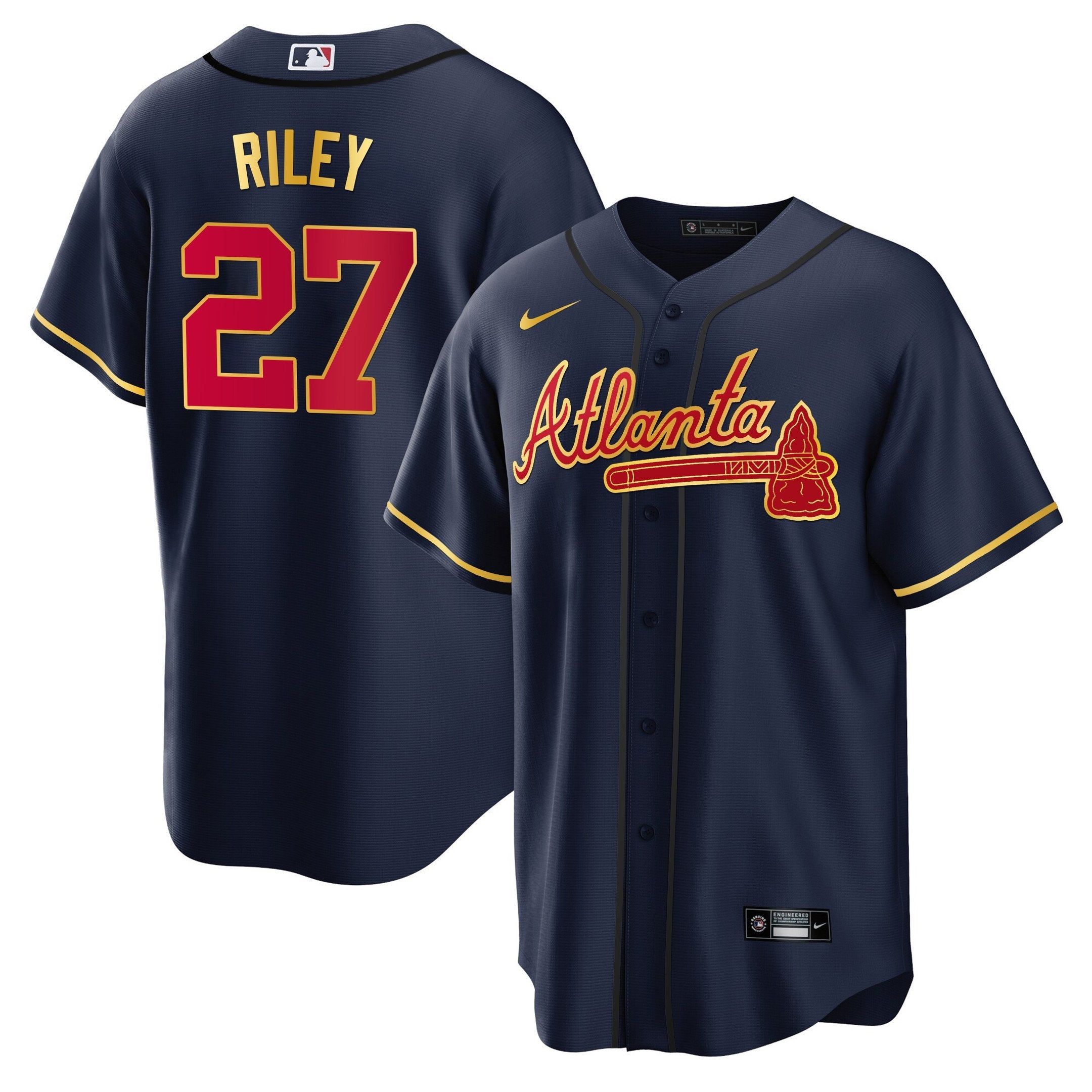 Men’s Atlanta Gold Trim Jersey
