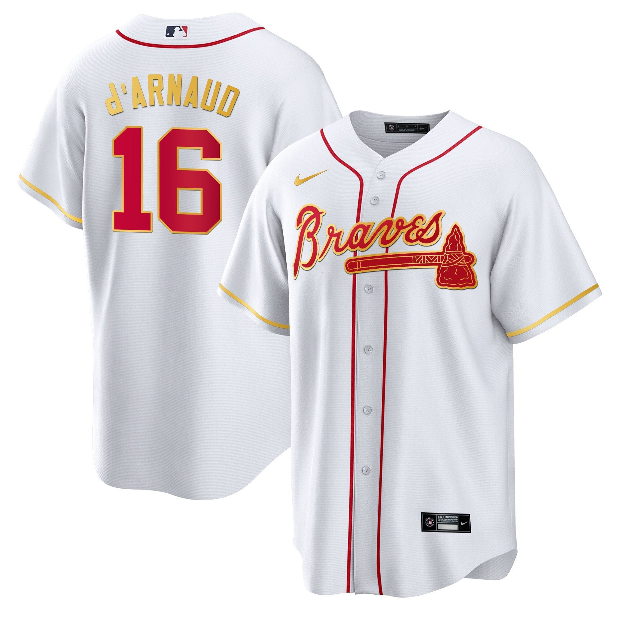 Men’s Atlanta Gold Trim Jersey