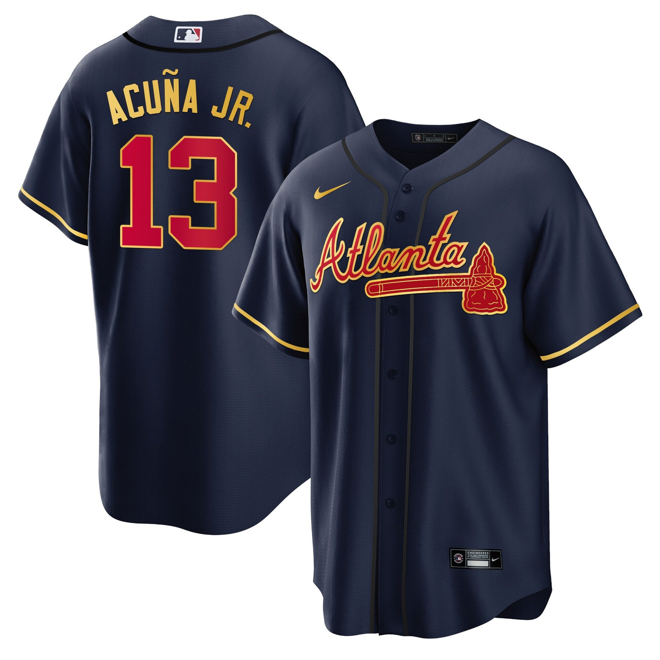 Men’s Atlanta Gold Trim Jersey
