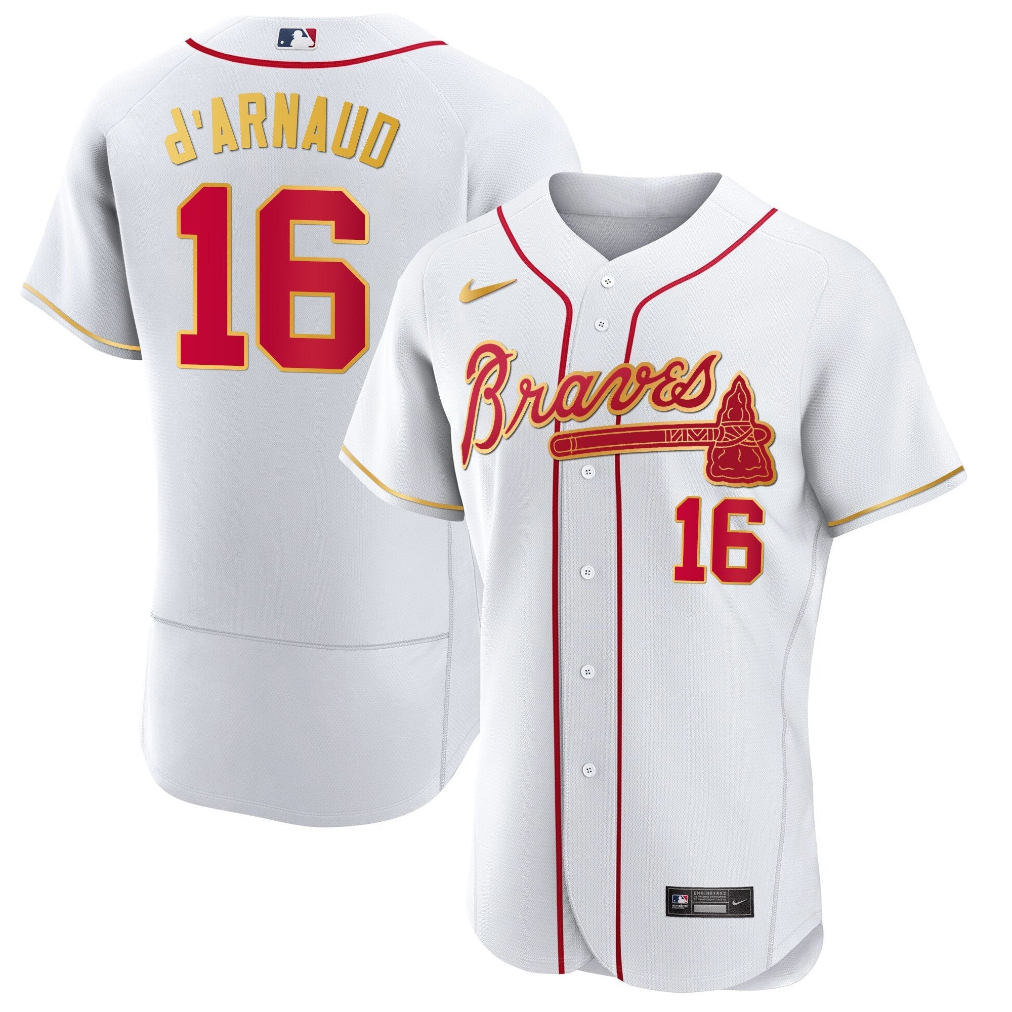 Men’s Atlanta Gold Trim Jersey