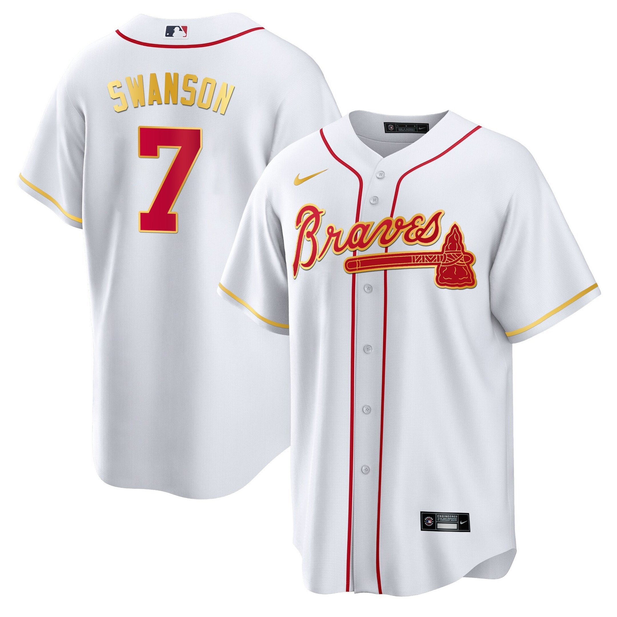Men’s Atlanta Gold Trim Jersey