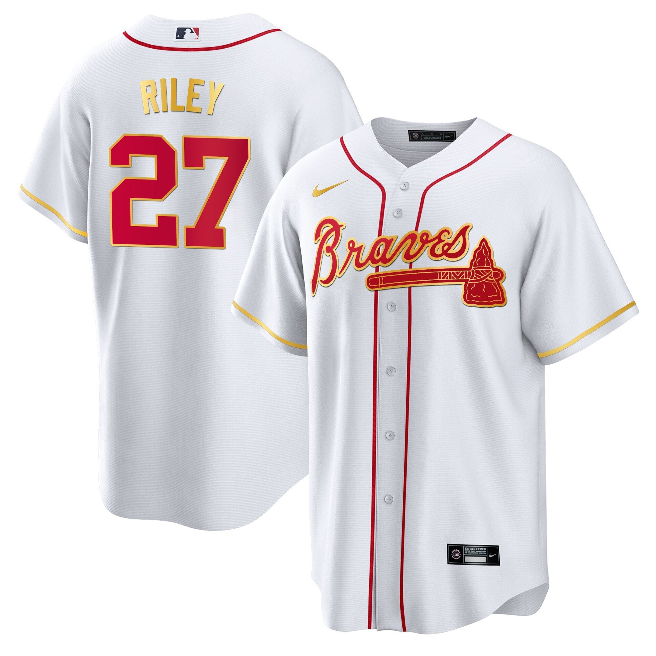 Men’s Atlanta Gold Trim Jersey