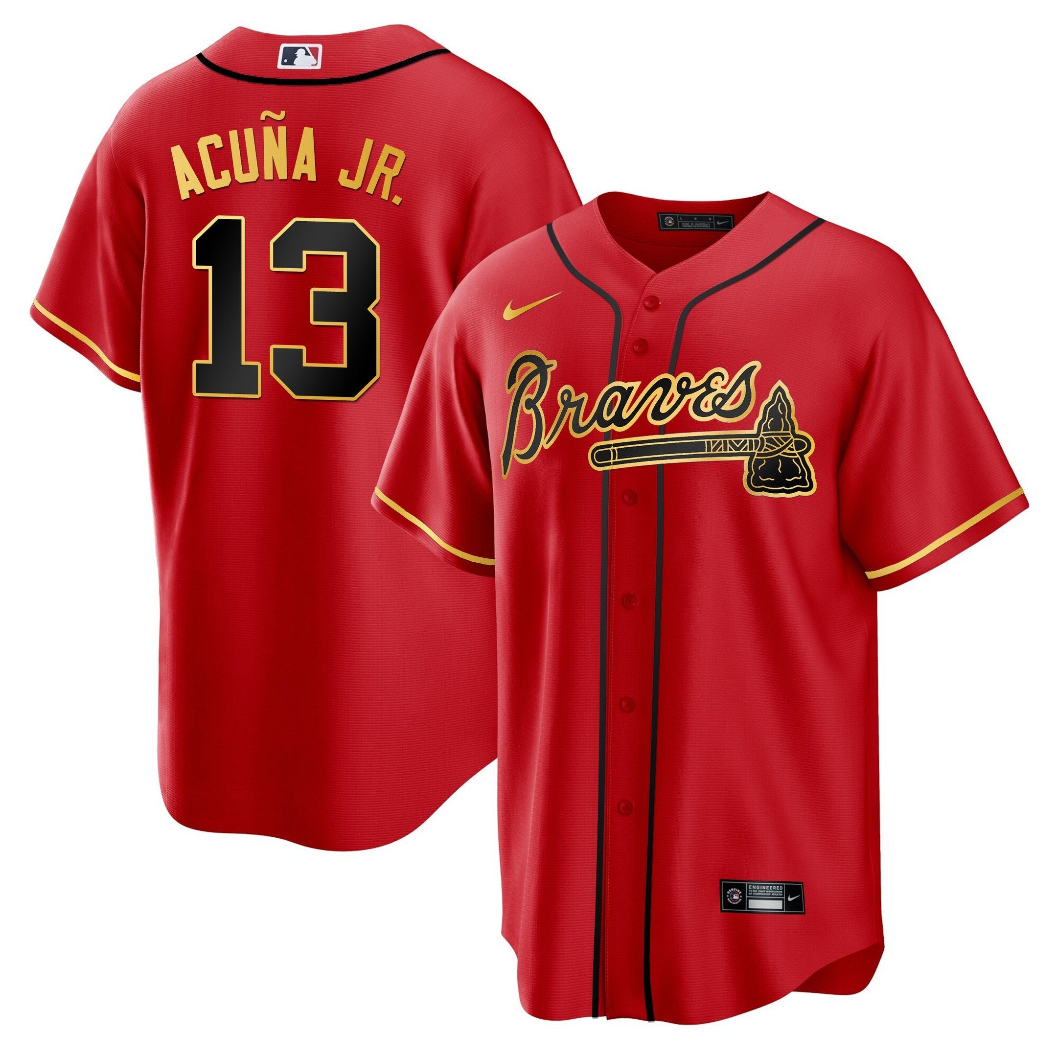 Men’s Atlanta Gold Trim Jersey
