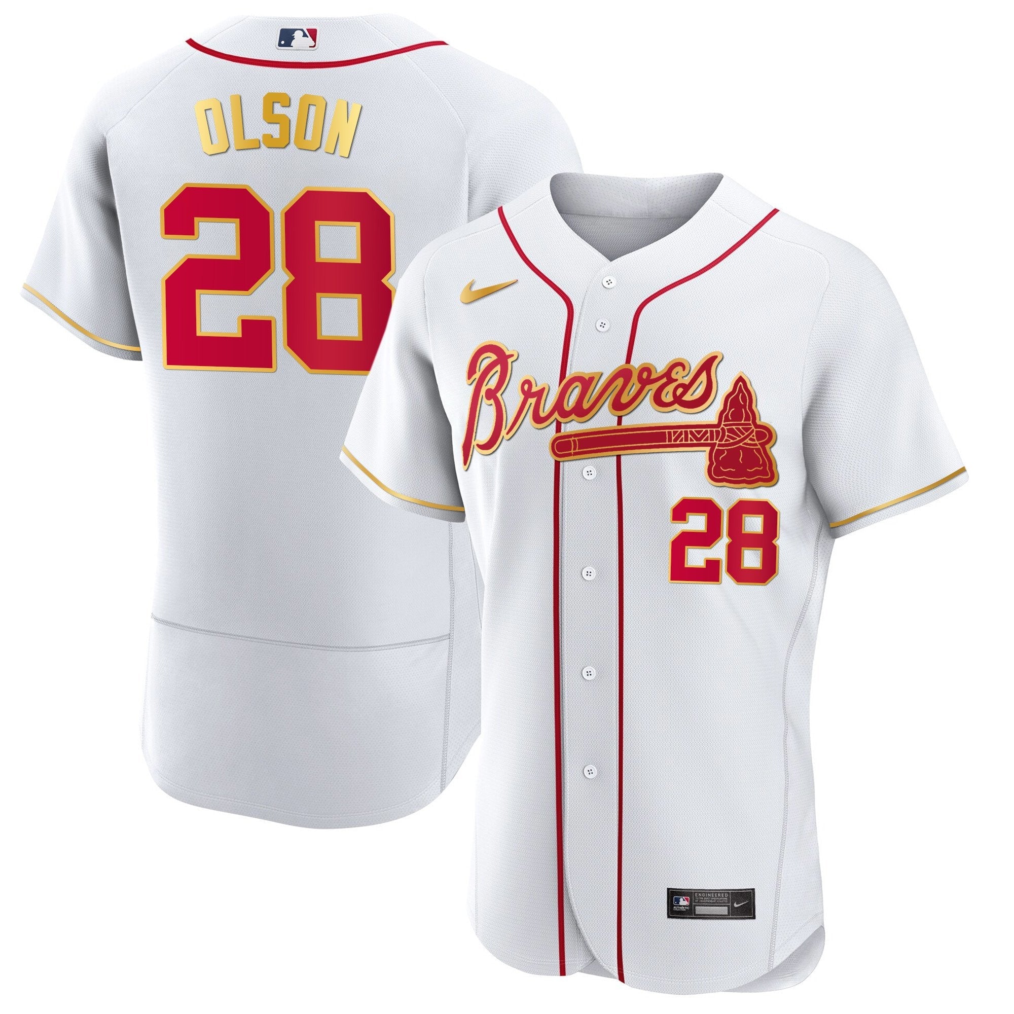Men’s Atlanta Gold Trim Jersey