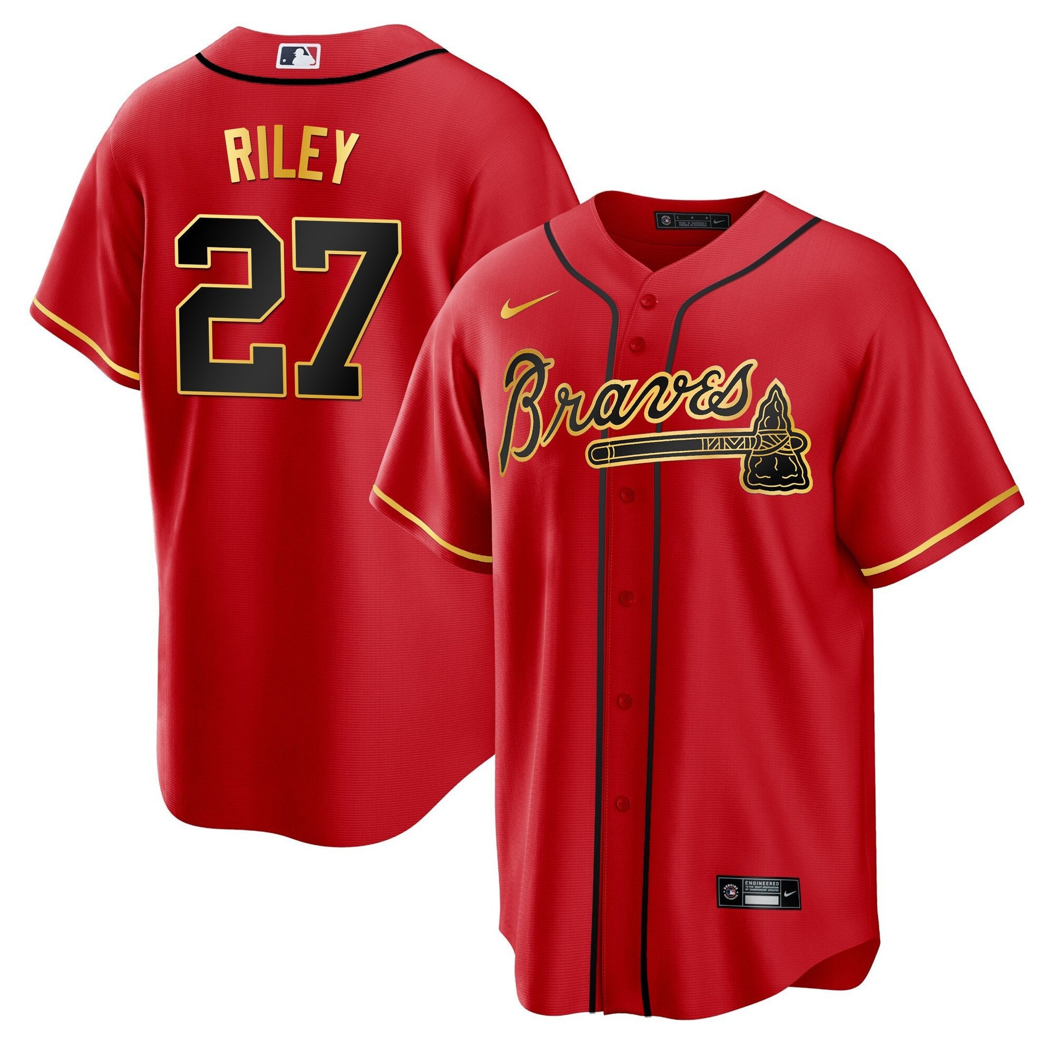 Men’s Atlanta Gold Trim Jersey