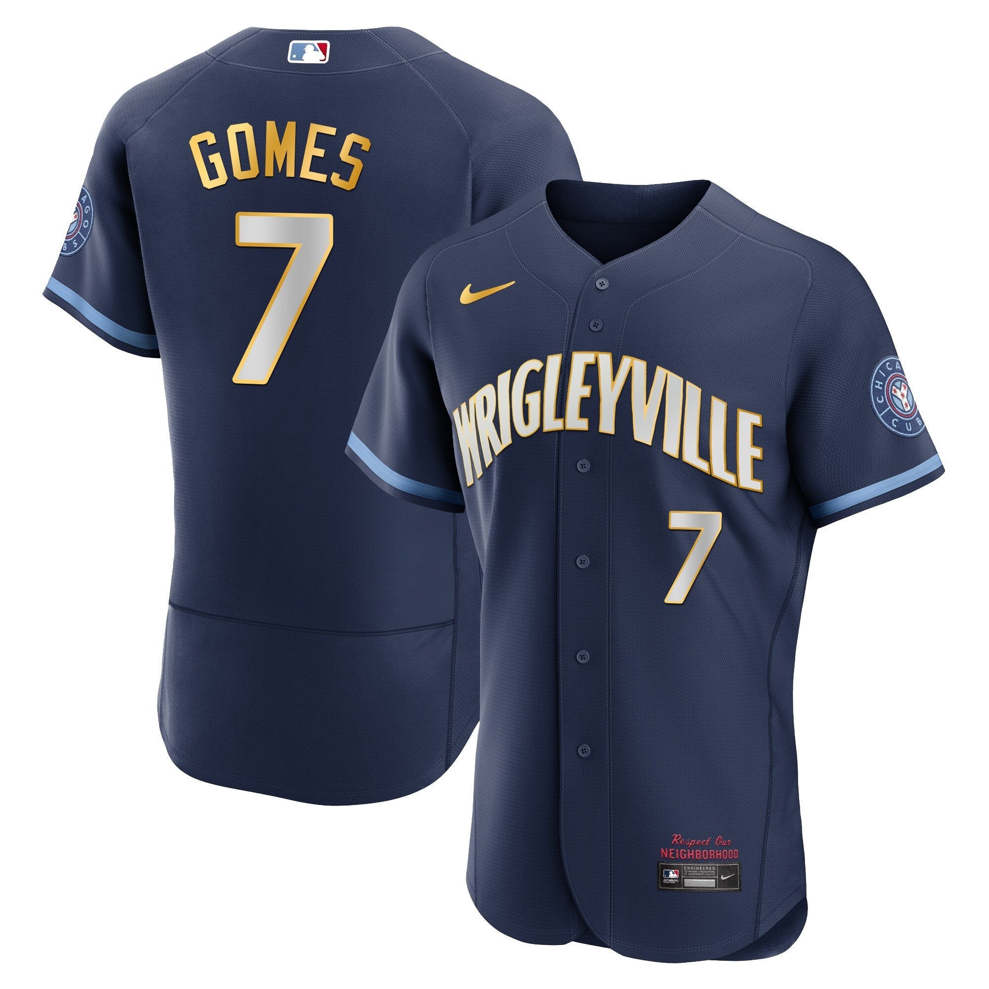 Men’s Chicago City Connect Gold Jersey