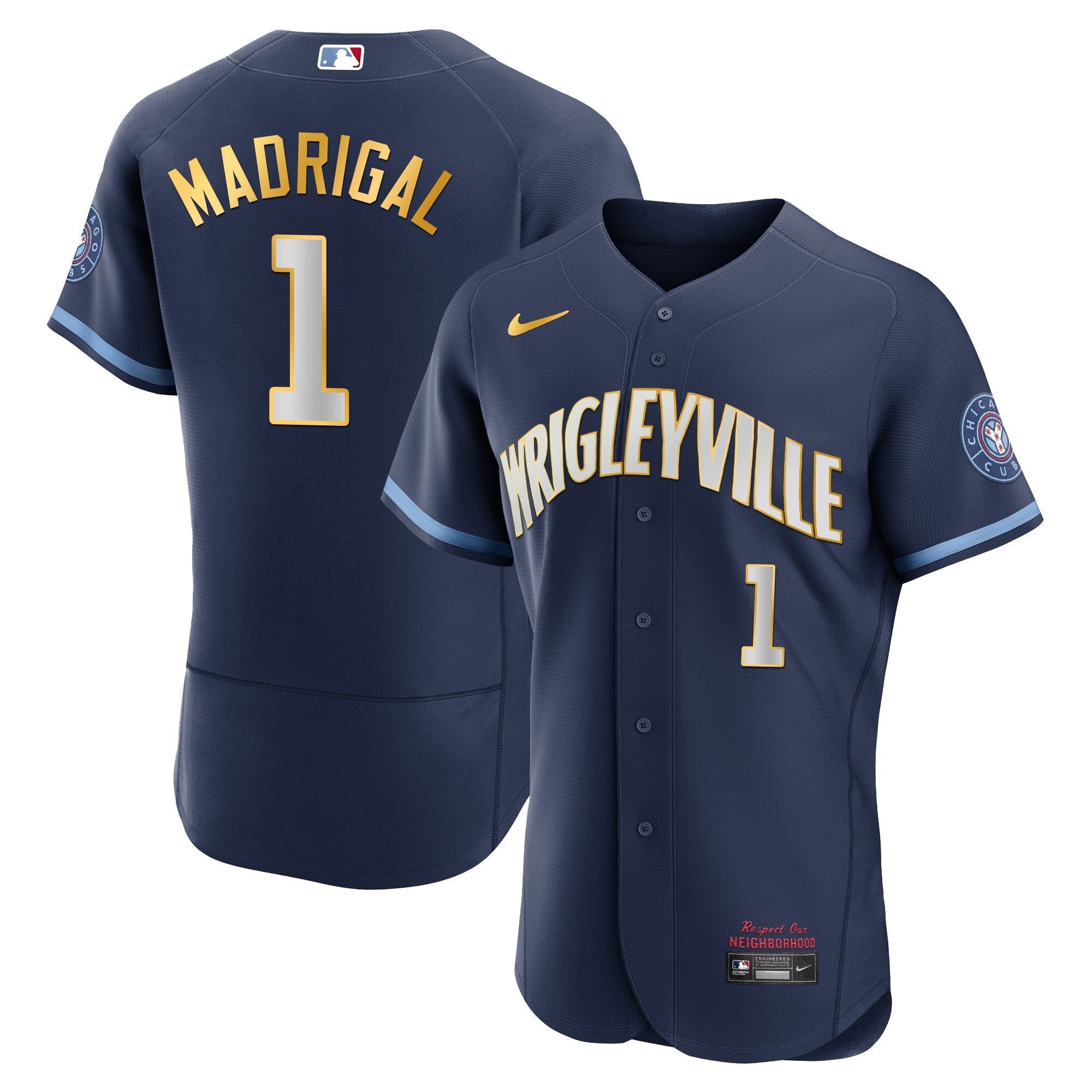 Men’s Chicago City Connect Gold Jersey
