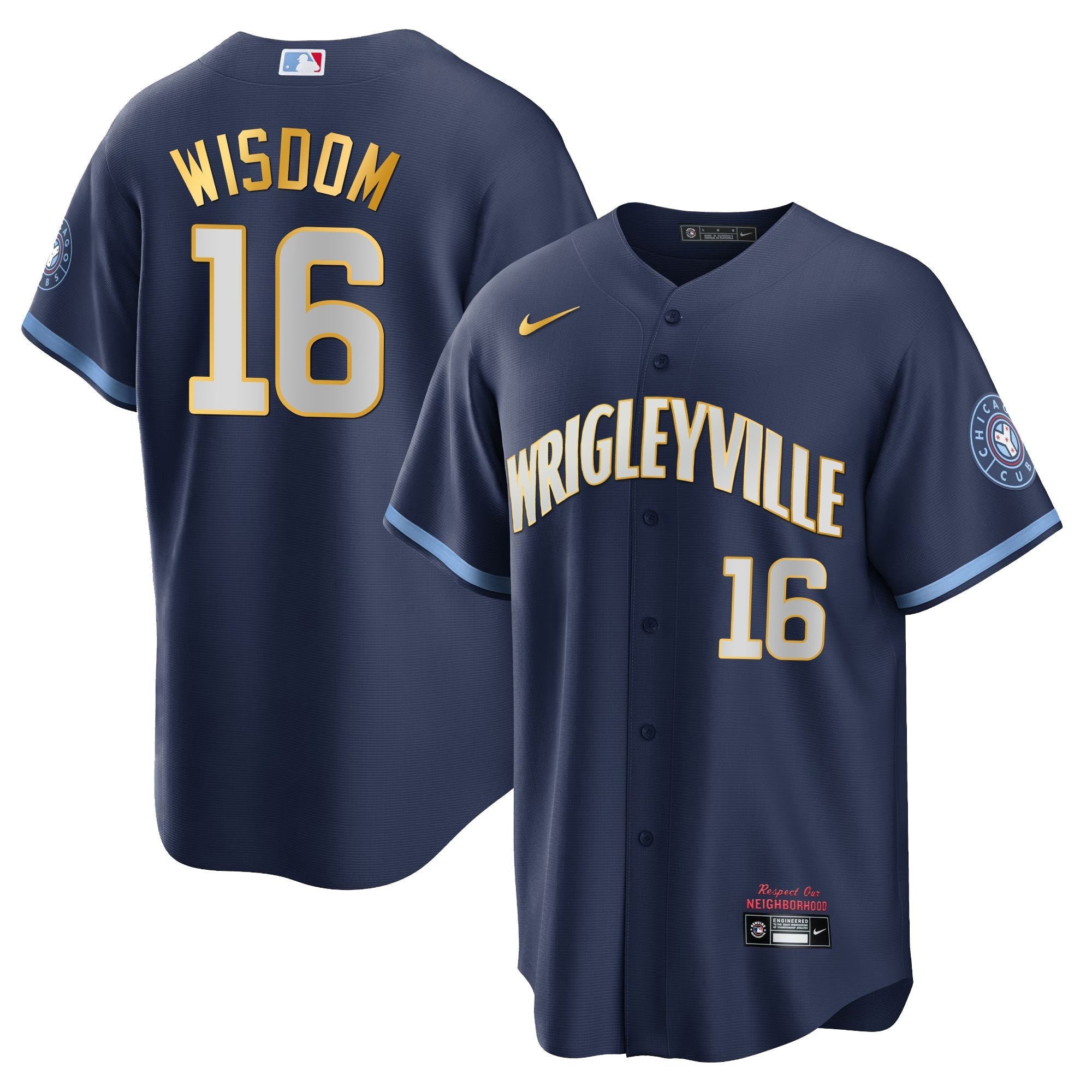 Men’s Chicago City Connect Gold Jersey