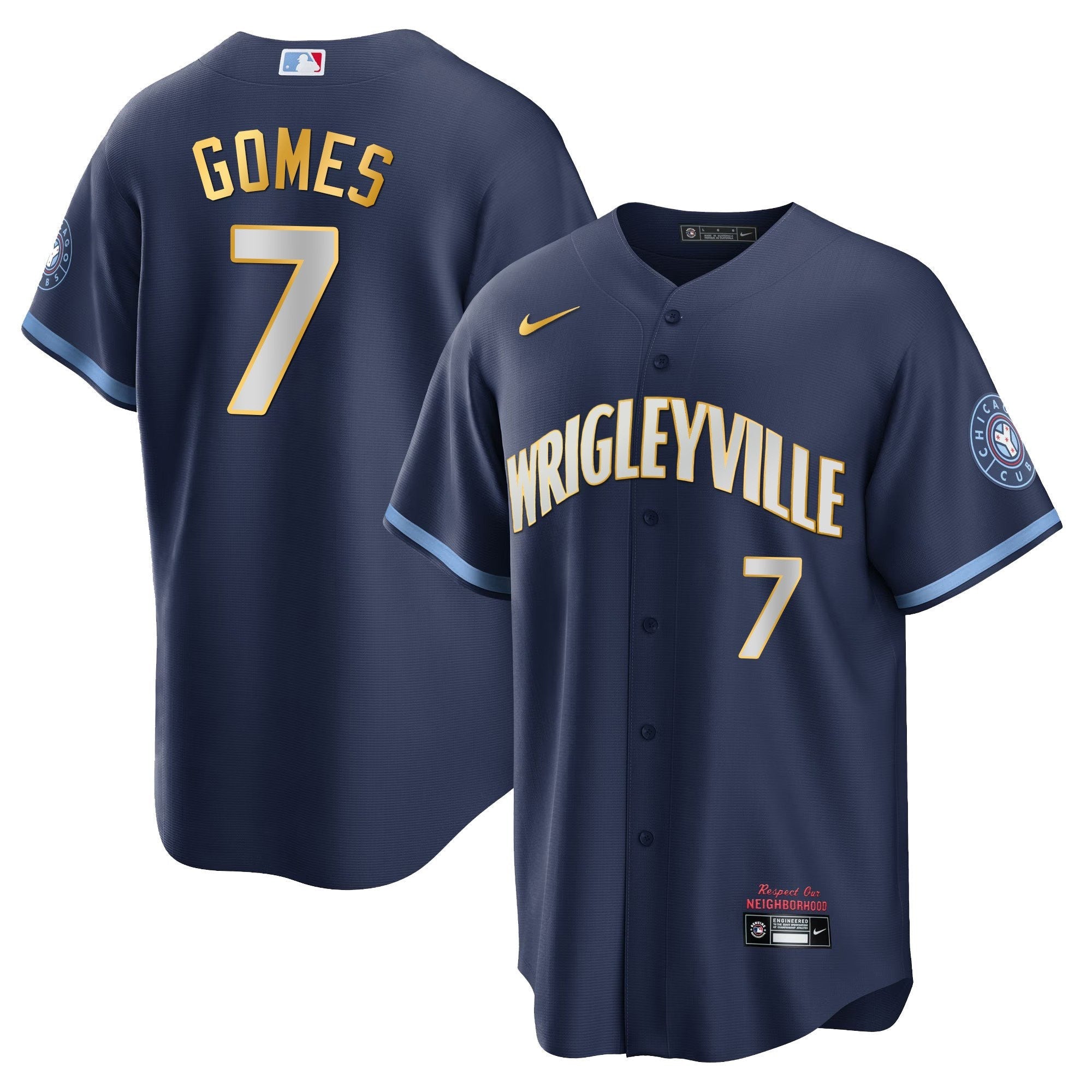 Men’s Chicago City Connect Gold Jersey