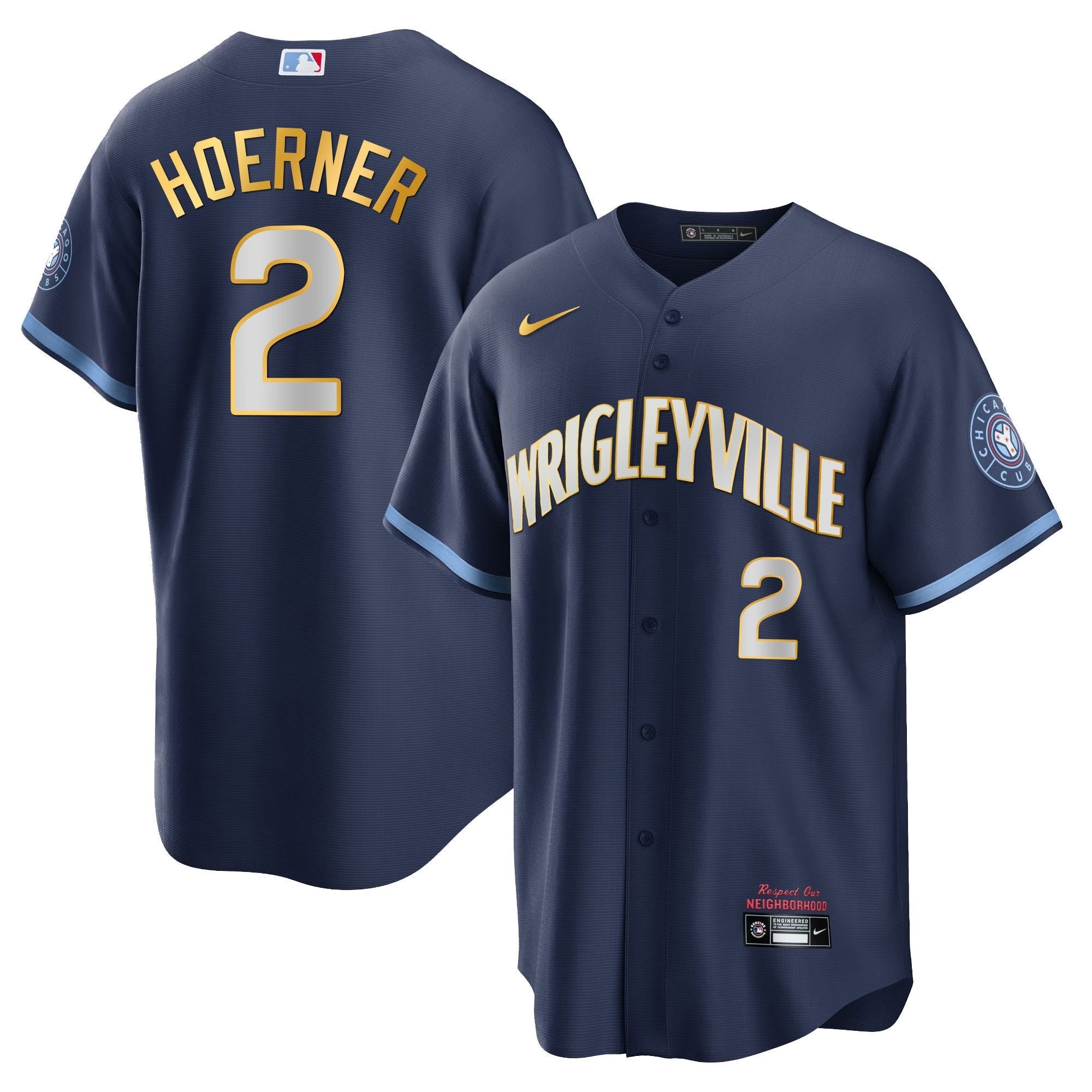 Men’s Chicago City Connect Gold Jersey